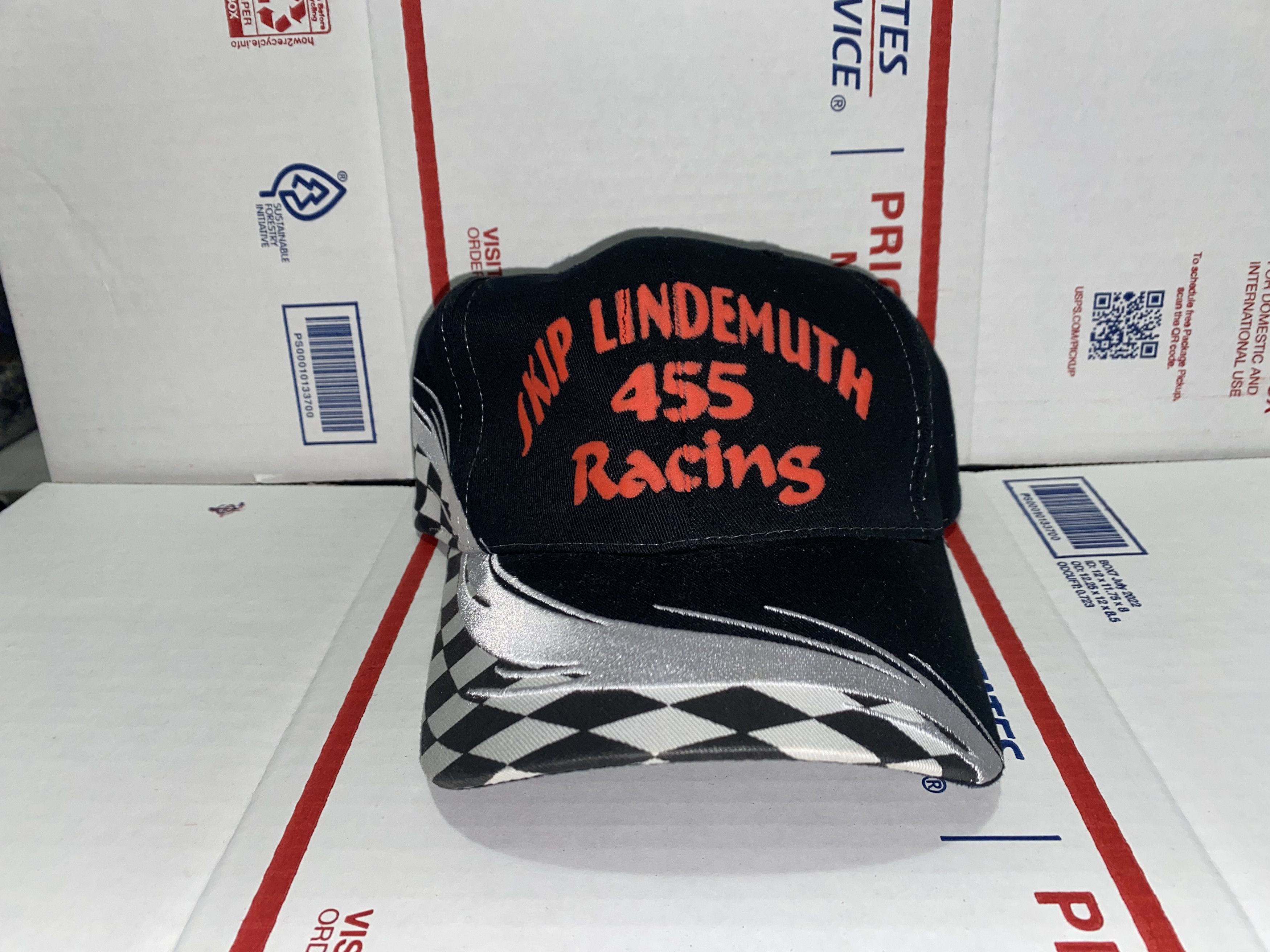 Vintage Skip Lundemuth Racing Baseball Cap Velcro Hat NASCAR Drag US Size ONE SIZE - 1 Thumbnail