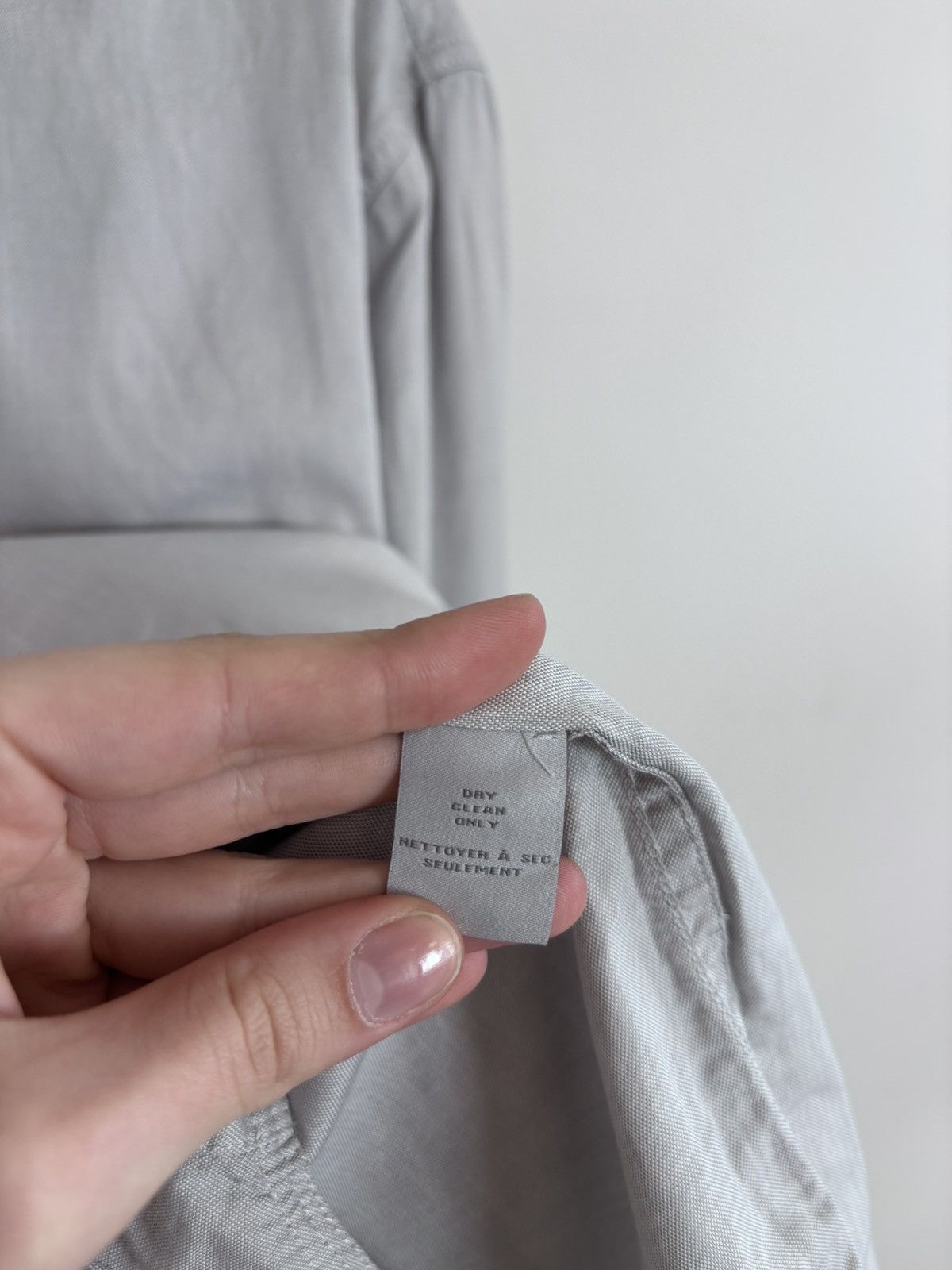 Marc by Marc Jacobs Marc By Marc Jacobs Men’s Grey Long Sleeve Shirt Size US L / EU 52-54 / 3 - 13 Thumbnail