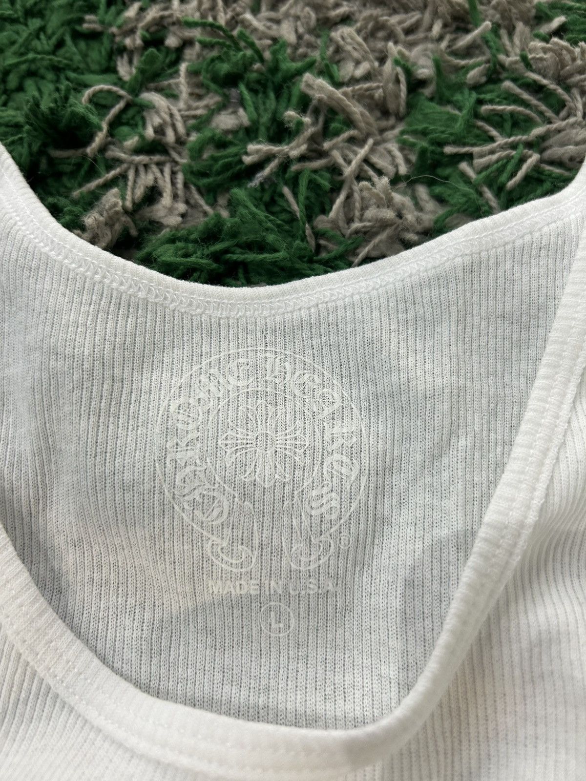 Chrome Hearts Chrome Hearts Pink T Bar Rib Tank Top Size US L / EU 52-54 / 3 - 7 Thumbnail