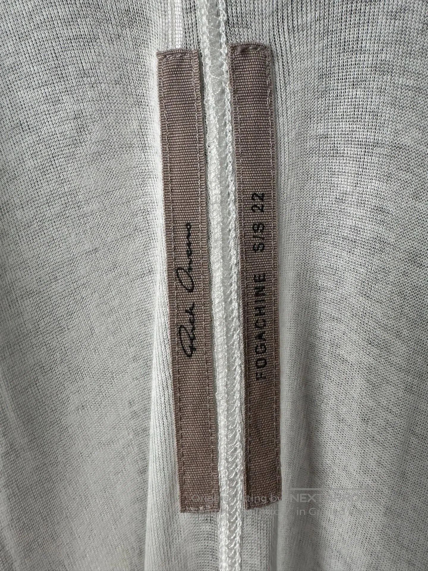 Rick Owens Rick Owens Main Line Tank Top M. Size US M / EU 48-50 / 2 - 7 Thumbnail