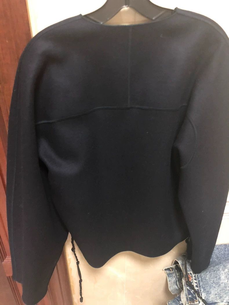 Jil Sander Jil Sander Dark blue coat Size 4XL / US 24-26 - 3 Thumbnail