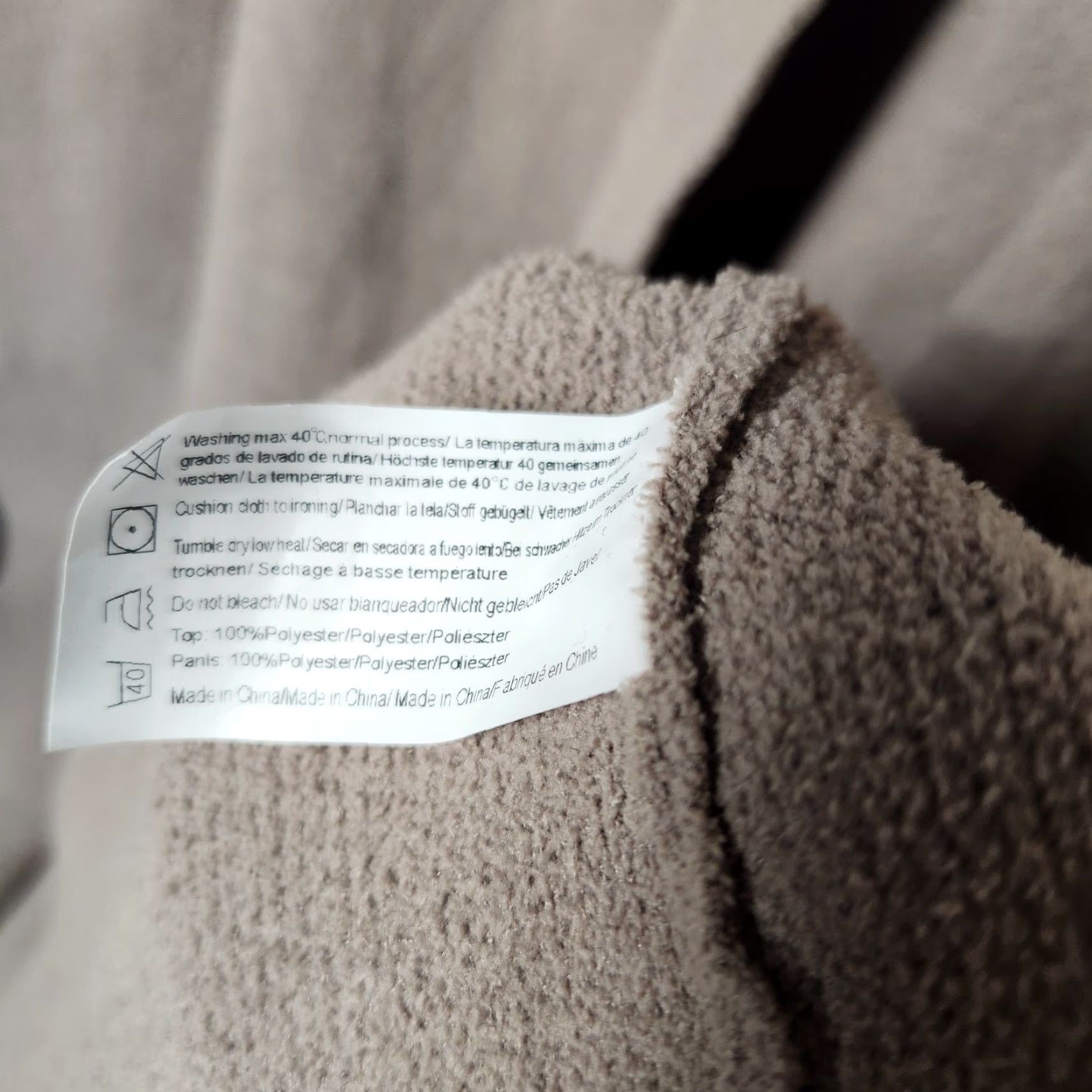 Vintage Ekouaer Beige Cardigan Women Loungewear Open Shawl Collar w/Pockets-Size L Size L / US 10 / IT 46 - 5 Thumbnail