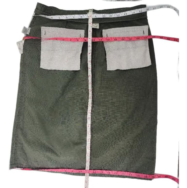 Polo Ralph Lauren Polo Jeans Co Y2K Cargo Midi Skirt Army Green Size: 8 Size 30" / US 8 / IT 44 - 5 Thumbnail