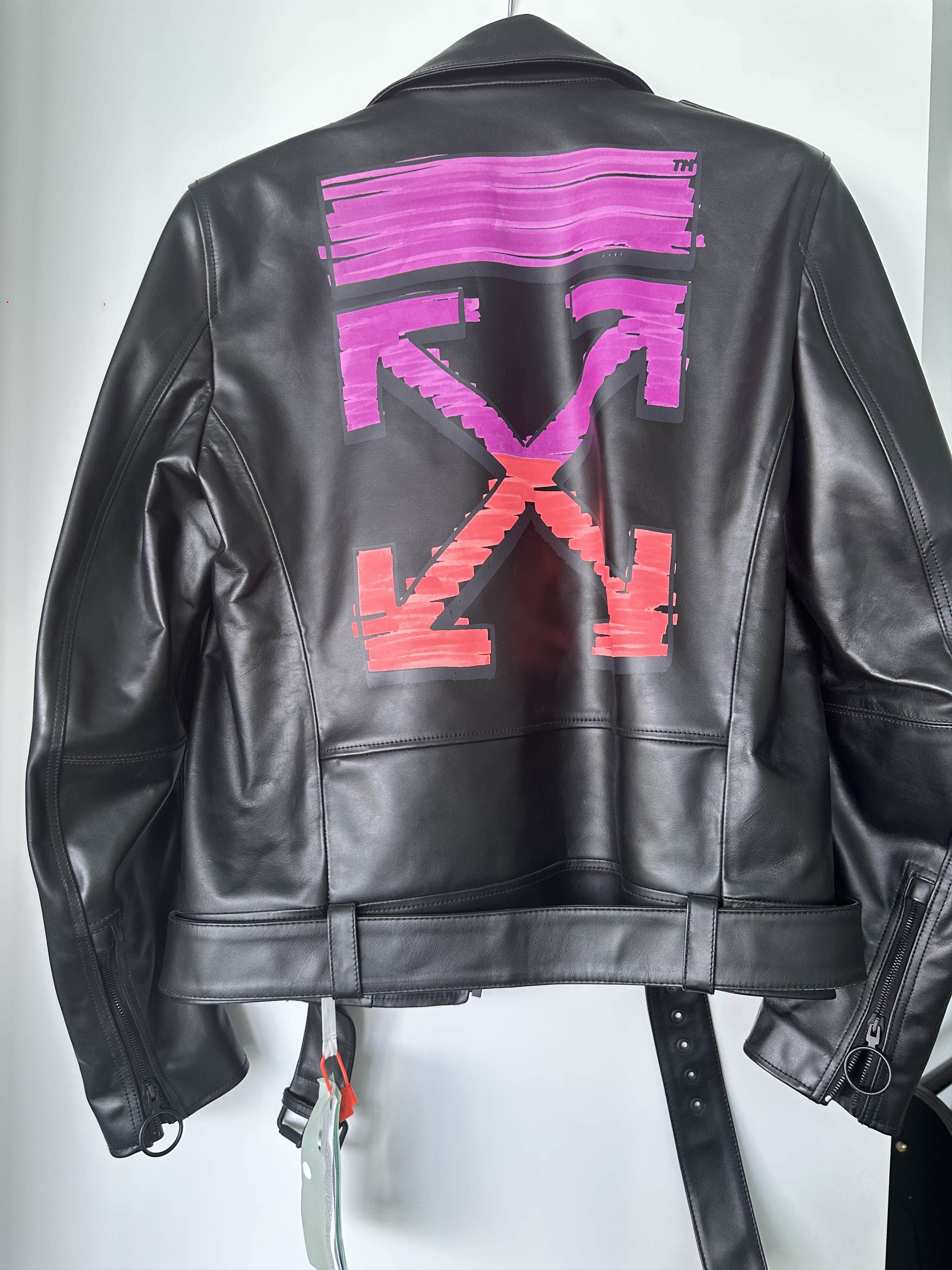 Virgil Abloh 🔥Off-White “Hand Spray Arrows” Virgil Abloh – NWT Size US XXL / EU 58 / 5 - 2 Thumbnail