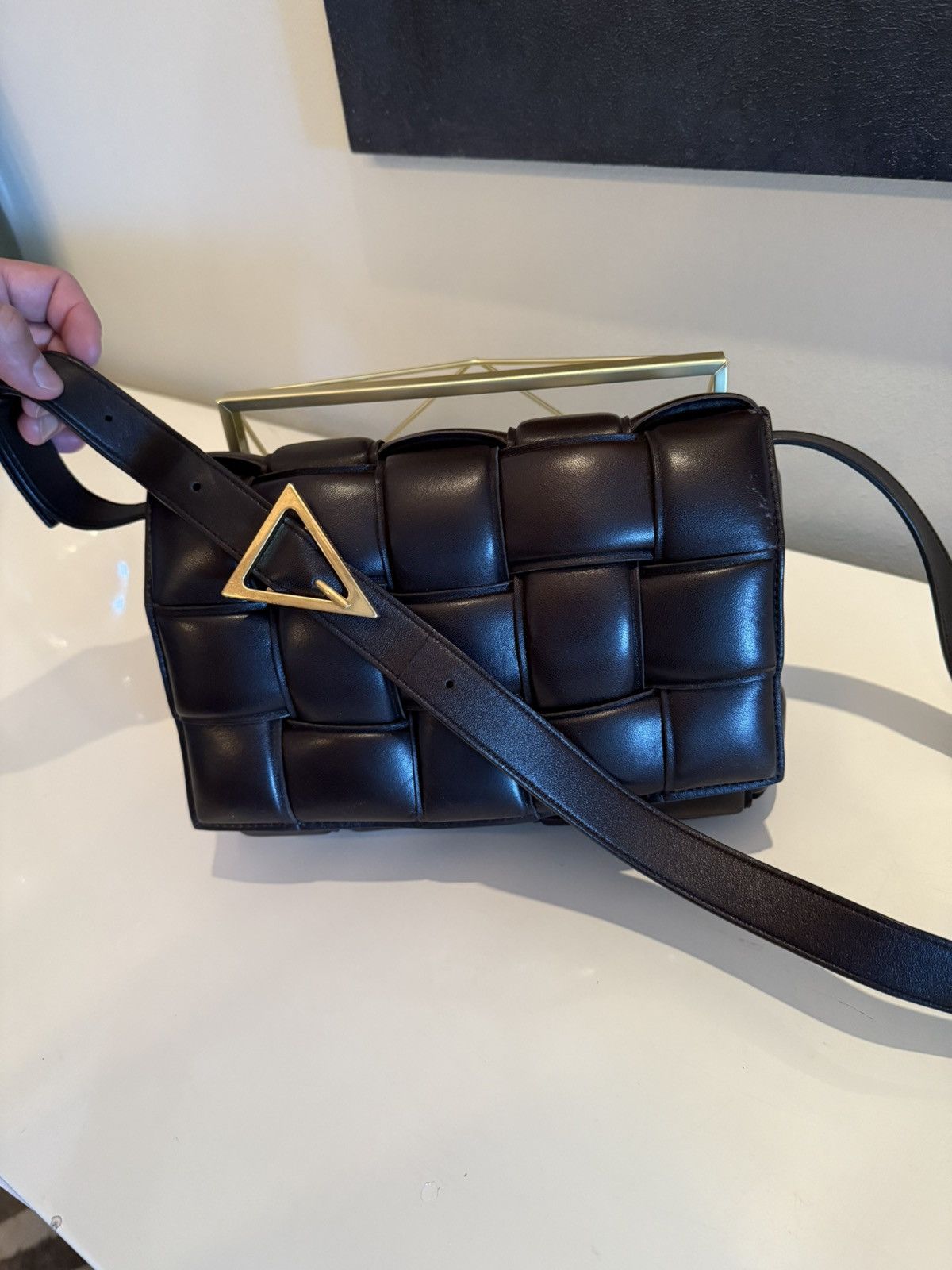 Bottega Veneta Bottega Veneta padded cassette in fondant Size ONE SIZE - 1 Thumbnail