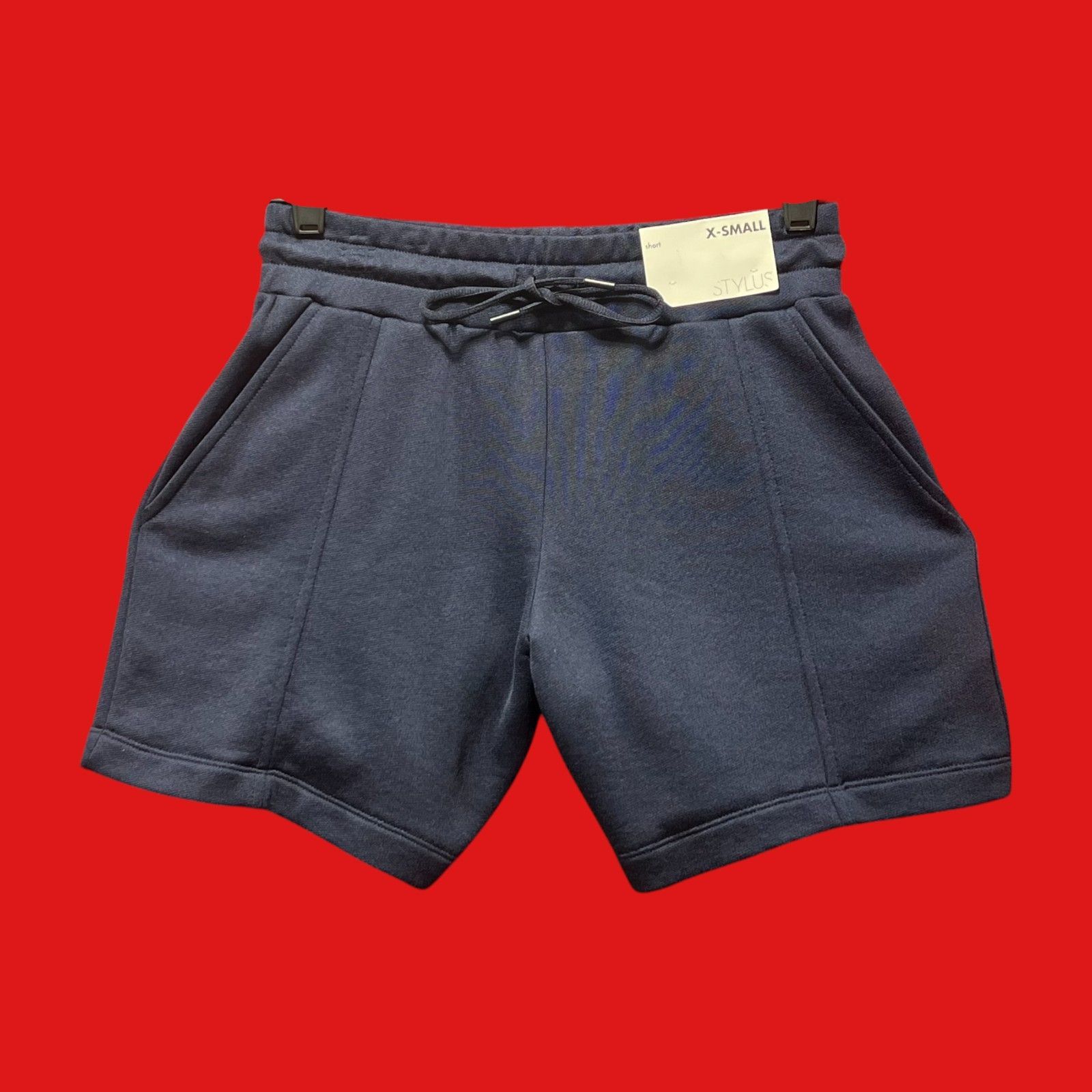 Other Stylus - Women's Comfortable Pull-On Short - Navy Blue - Size 28" / US 6 / IT 42 - 1 Thumbnail
