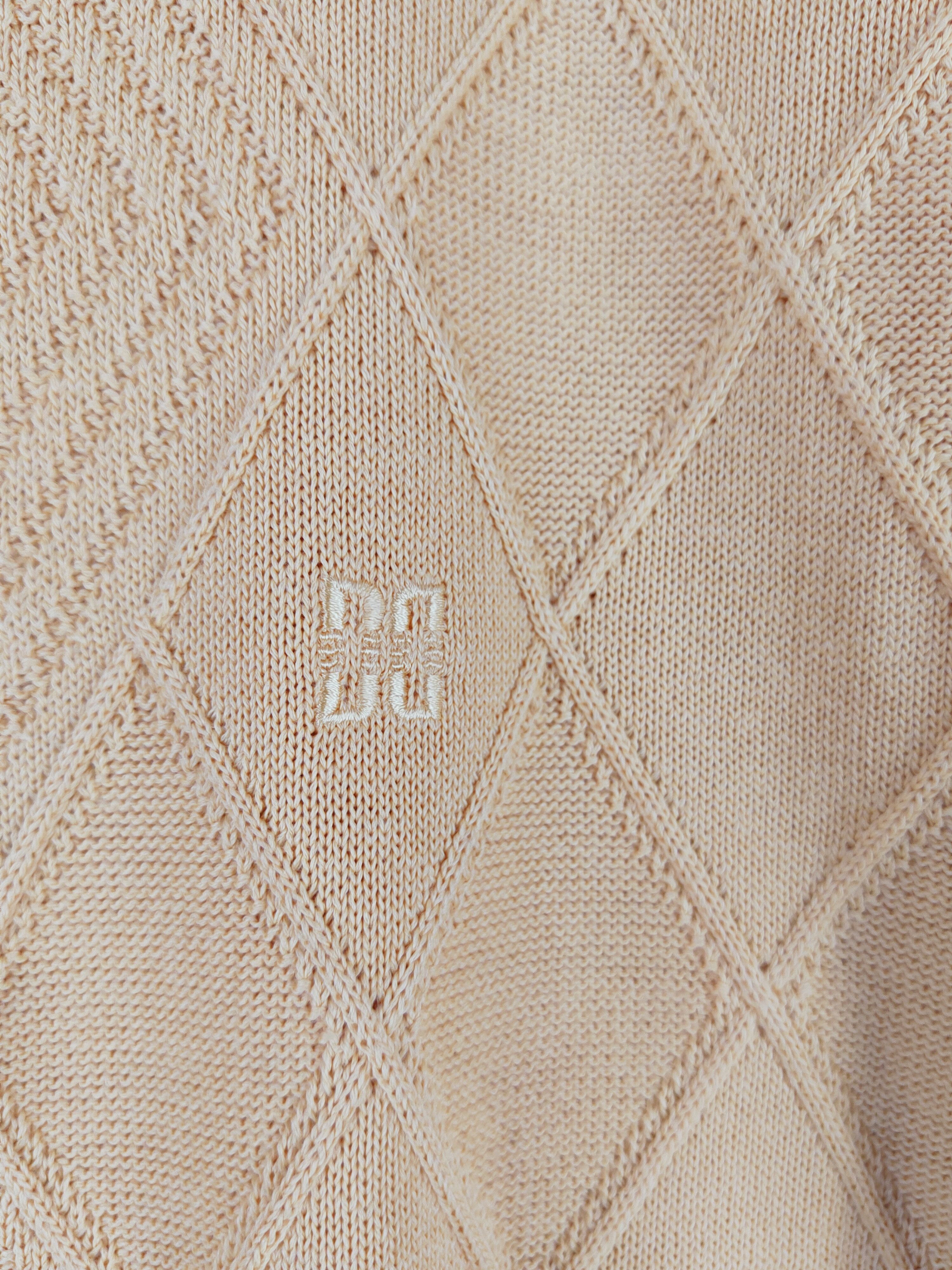 DAKS Daks London Yellow Golf Knitwear Sweatshirts #W128 Size US M / EU 48-50 / 2 - 5 Thumbnail