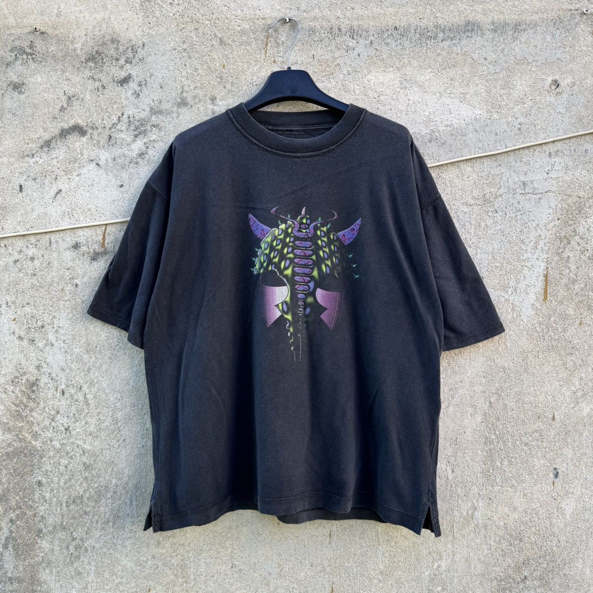 JNCO BadMad Jnco Style Washed 2K rap tee tribal techno rave swag Size US M / EU 48-50 / 2 - 1 Thumbnail