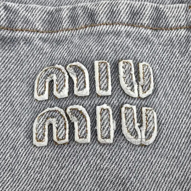 Miu Miu Miu Miu Gray Cotton Women's Dress Size S . Size S / US 4 / IT 40 - 5 Thumbnail