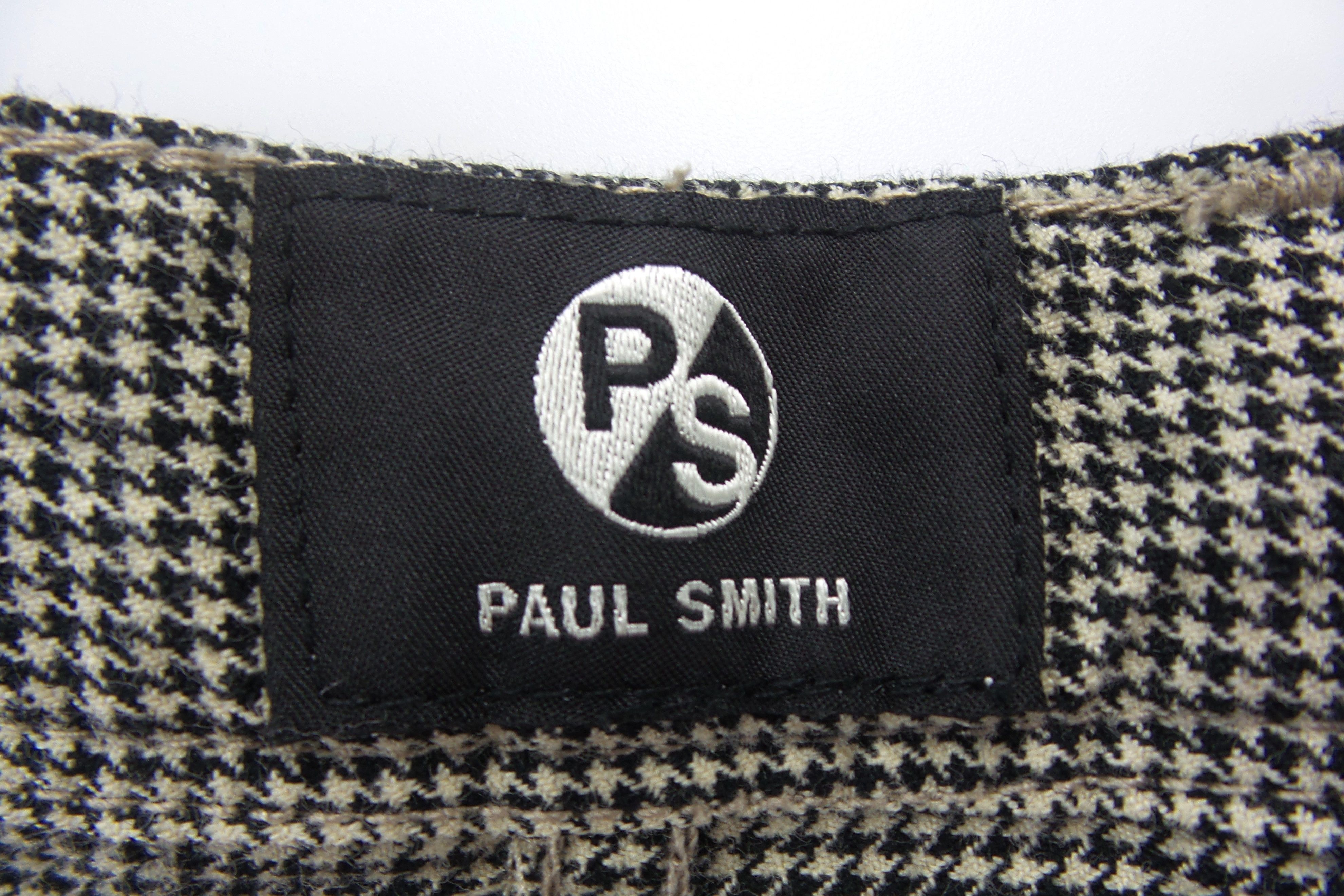 Paul Smith Paul Smith Houndstooth Checks Pants W31xL34 Size US 31 - 3 Thumbnail