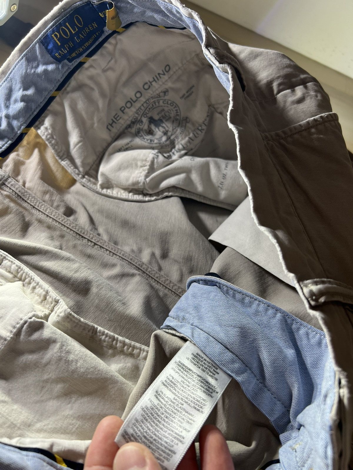 Polo Ralph Lauren Polo Ralph Lauren STRETCH STRAIGHT FIT 40x30 Khaki Chino’s Size US 40 / EU 56 - 8 Thumbnail