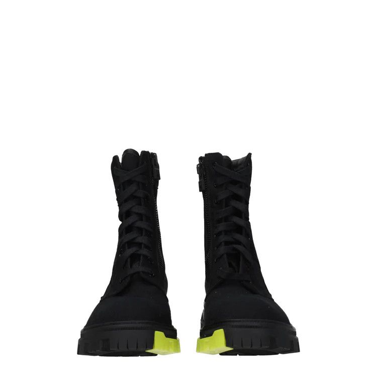 Amiri o1y0525 Logo Ankle Boots in Black Size US 7 / EU 40 - 4 Thumbnail