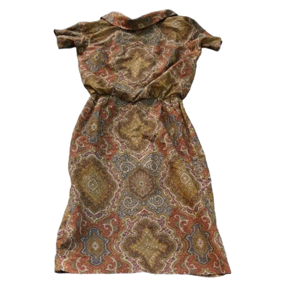 Vintage VINTAGE Craely Paisley Retro 1960's Cotton Shirt Mens Size L / US 10 / IT 46 - 2 Thumbnail
