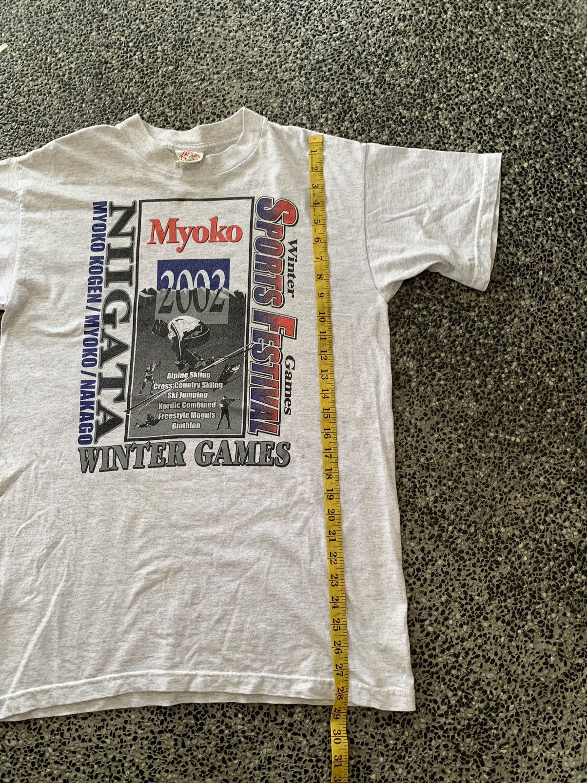 Vintage Vintage 2002 Winter Games Sport Festival Myoko Kogen T shirt Size US M / EU 48-50 / 2 - 8 Thumbnail