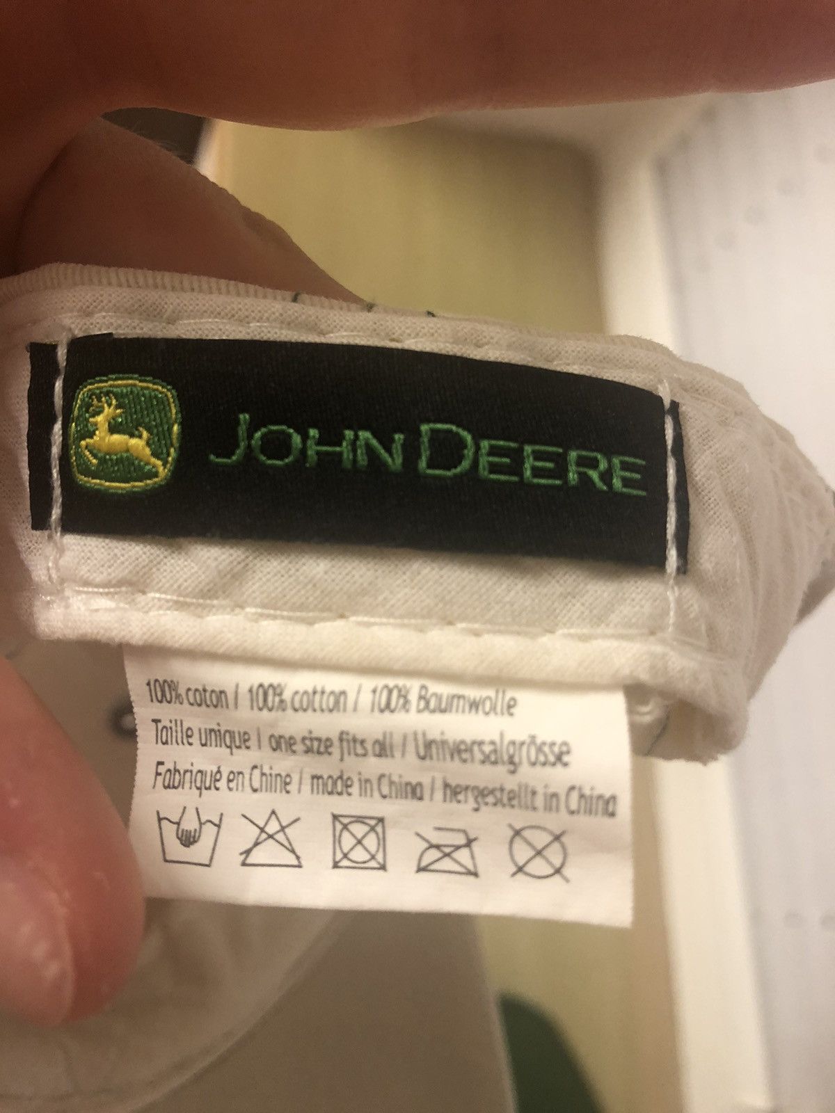 John Deere × Vintage JOHN DEERE CLASSIC LOGO VINTAGE HAT CAP Size ONE SIZE - 5 Thumbnail