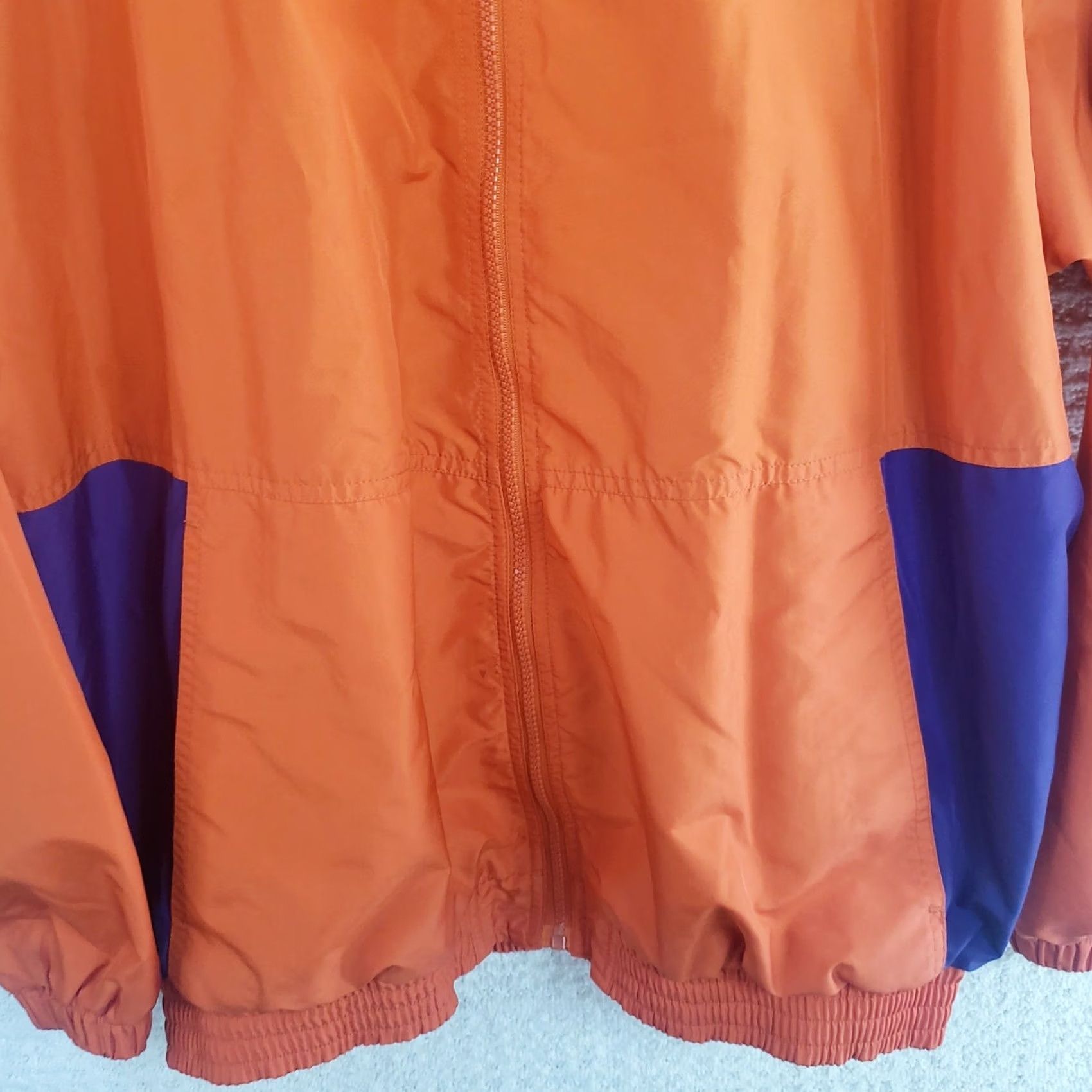 Nike Nike Team Clemson Tigers Windbreaker Jacket Men L Orange Full Zip DriFit Size US L / EU 52-54 / 3 - 3 Thumbnail