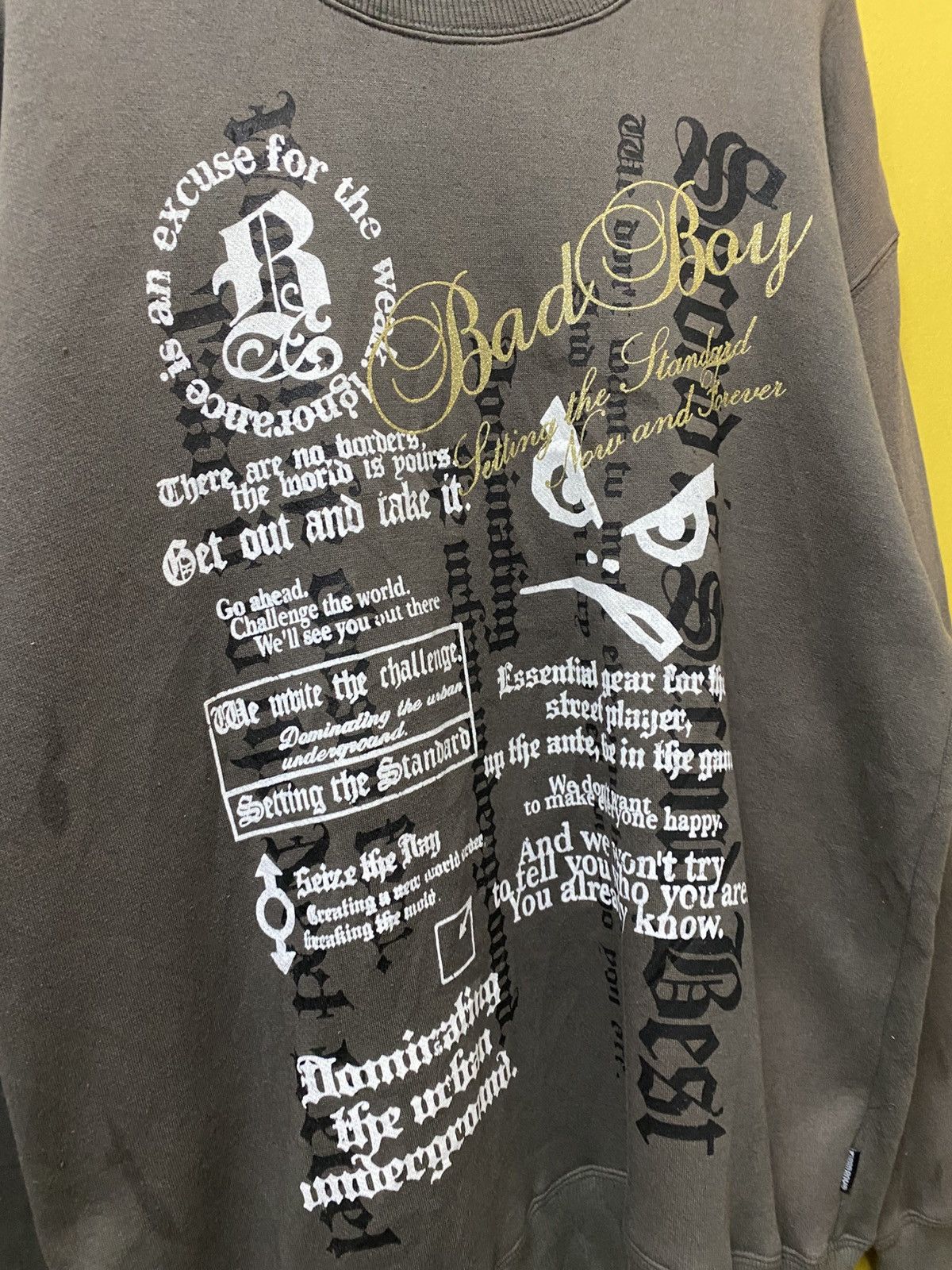 The Unbranded Brand Bad Boy Sweatshirt Crewneck Tee Size US XXL / EU 58 / 5 - 3 Thumbnail