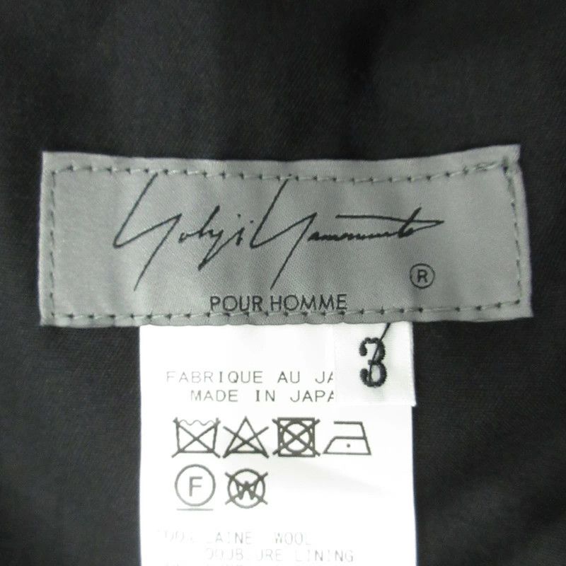 Yohji Yamamoto Yohji Yamamoto POUR HOMME Wool Corduroy Pants Size US 35 - 8 Thumbnail