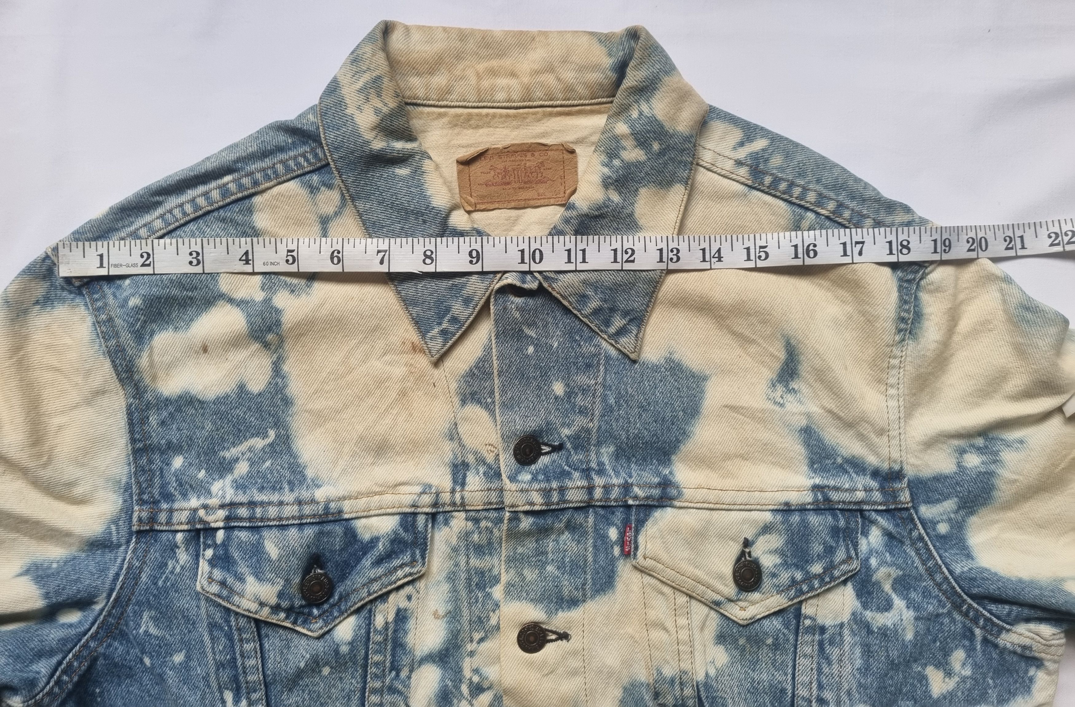 Levi's × Vintage Vintage Levi's Bleached Denim Jacket 70506-0214 Size US S / EU 44-46 / 1 - 6 Thumbnail