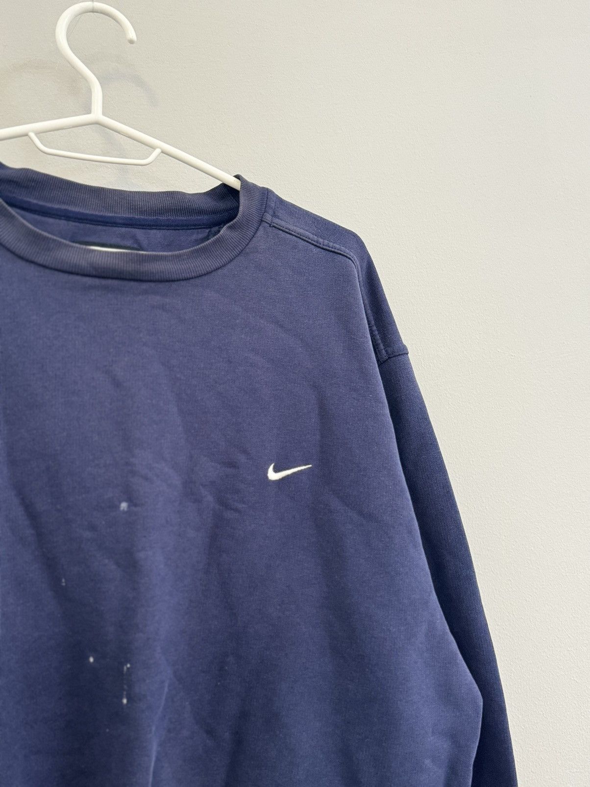 Nike × Vintage Vintage Nike Mini Swoosh Sweatshirt Crewneck Trash Size US M / EU 48-50 / 2 - 3 Thumbnail