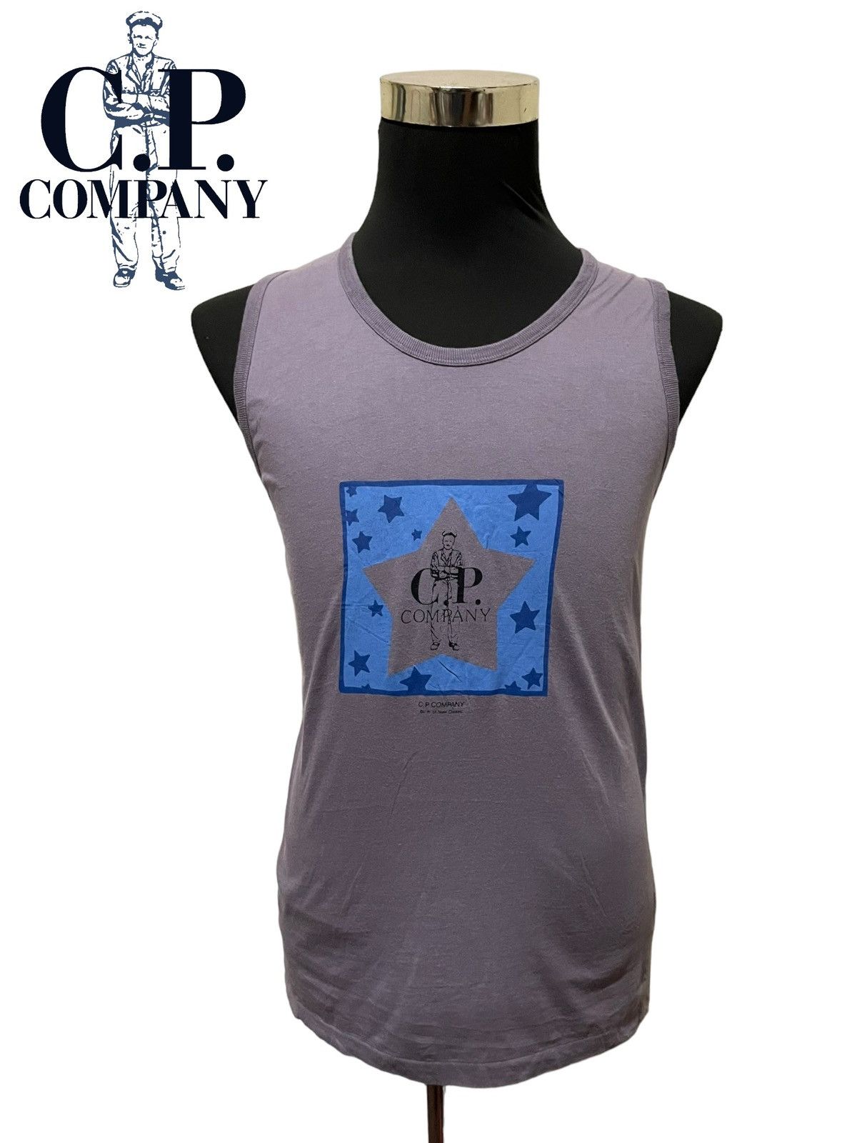 C.P. Company × Massimo Osti VTG C.P. Company Massimo Osti Single Stitch Tank Tops Size US M / EU 48-50 / 2 - 3 Thumbnail