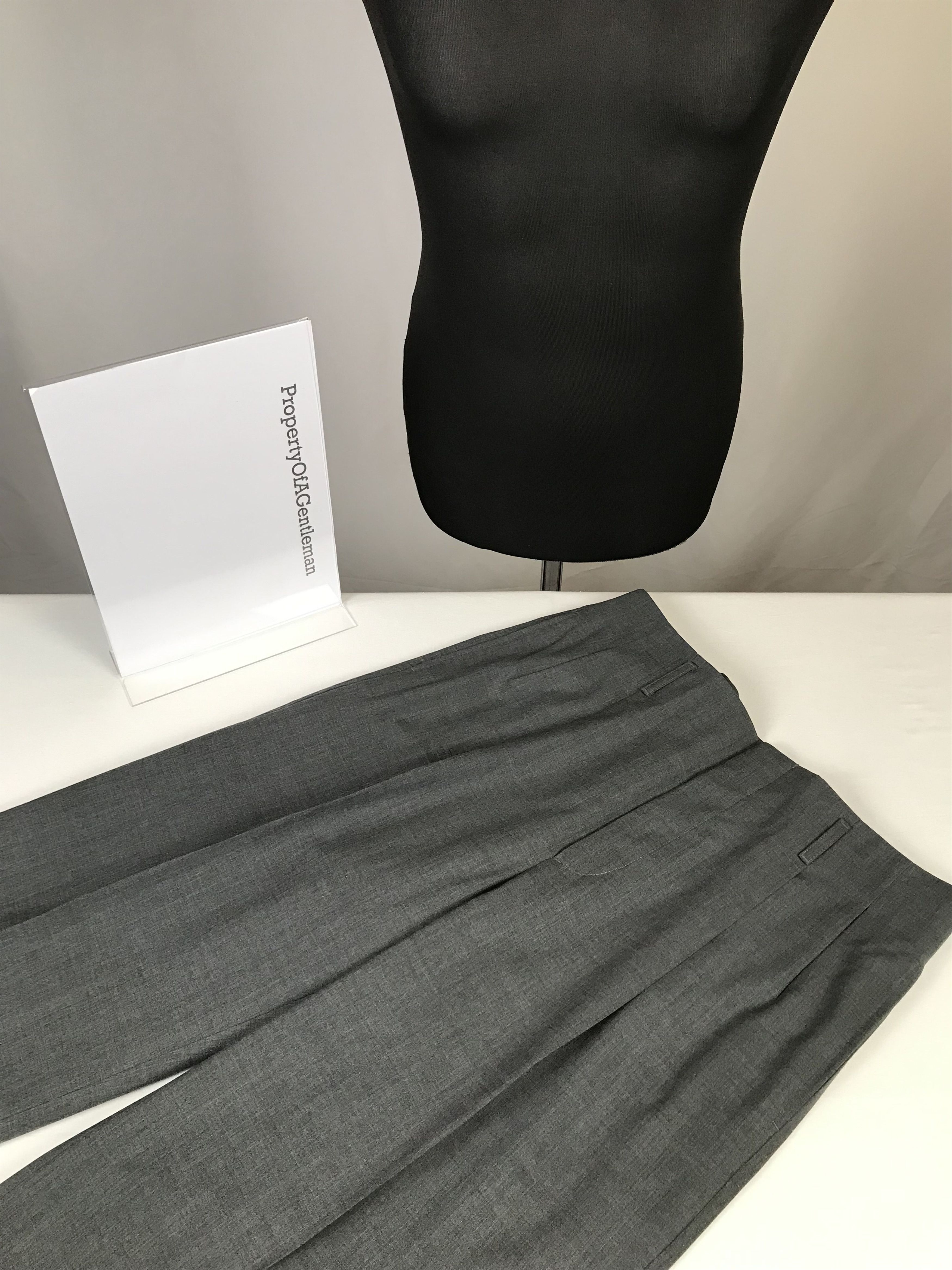 Gucci Men's Gucci Grey Suit Trousers Size US 32 / EU 48 - 1 Thumbnail