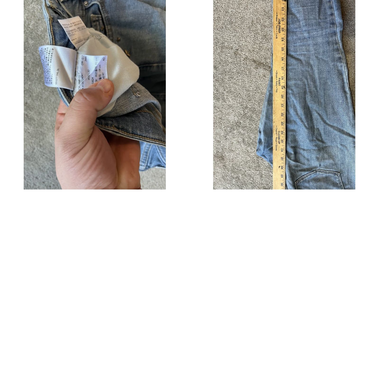 Levi's Levi's 711 Skinny Jeans Womens Blue Size 32 (32x28) Low Rise Regular Fit Denim Size 24" / US 00 / IT 34 - 8 Thumbnail