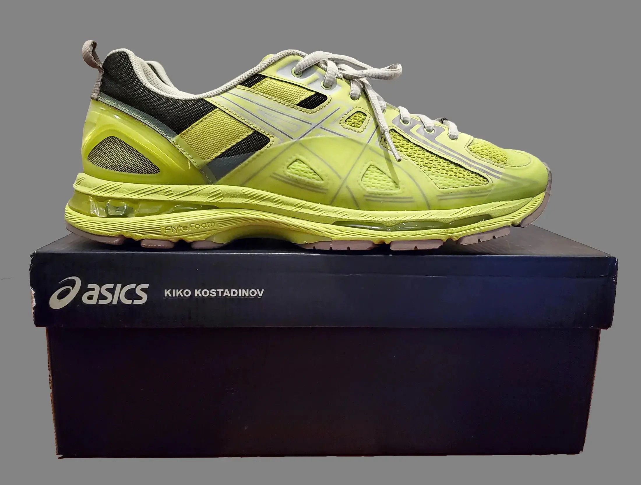 Asics × Kiko Kostadinov Kiko Kostadinov ASICS Gel-Burz 1 Limeade Size US 8 / EU 41 - 3 Thumbnail