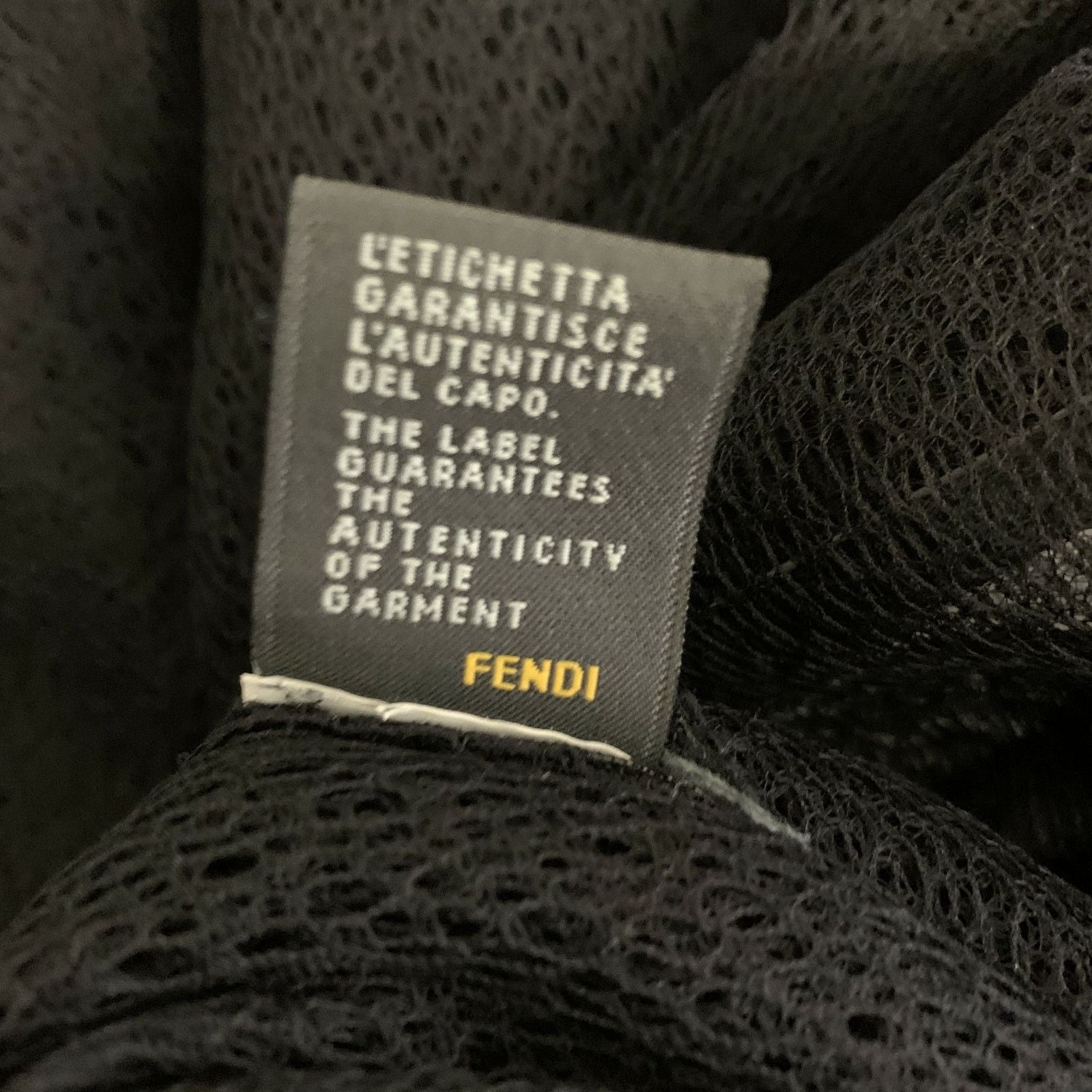 Fendi FENDI Size S Black ca0055499 A-Line Knee-Length Dress Size S / US 4 / IT 40 - 7 Thumbnail