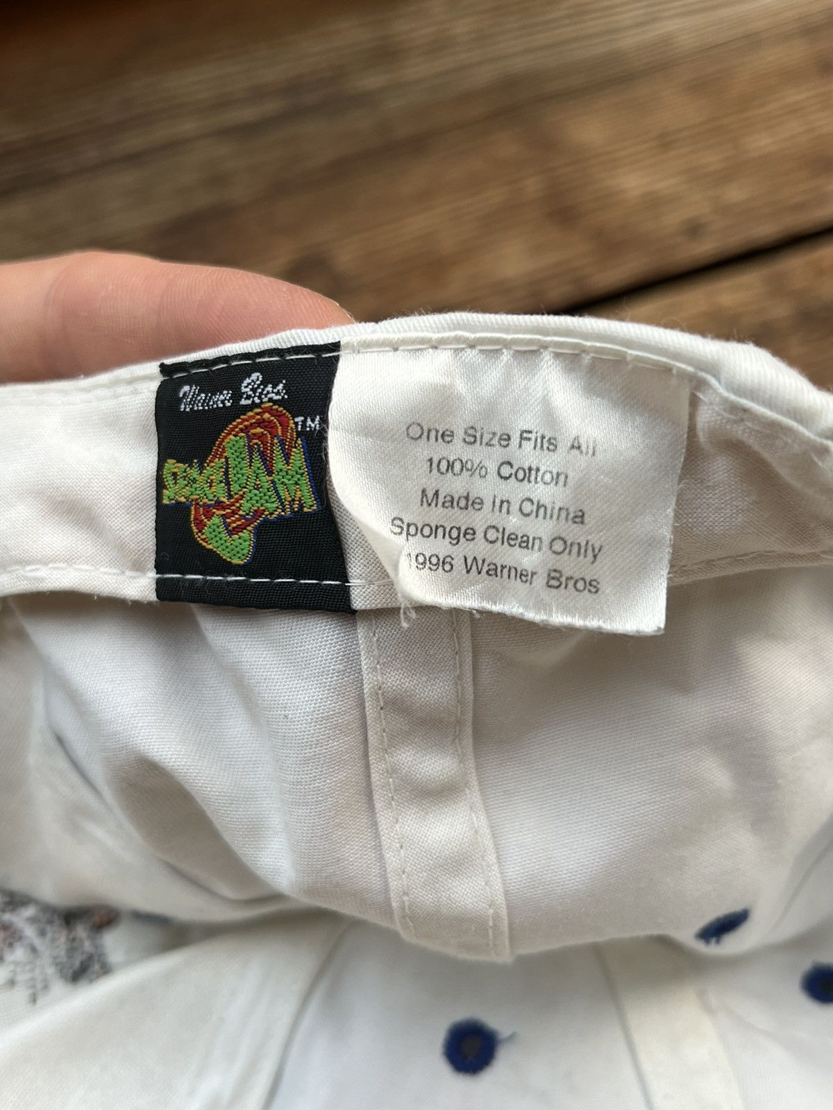 Jordan Brand Hat Space Jam Vintage 1996s Streetwear Cap Size ONE SIZE - 14 Thumbnail