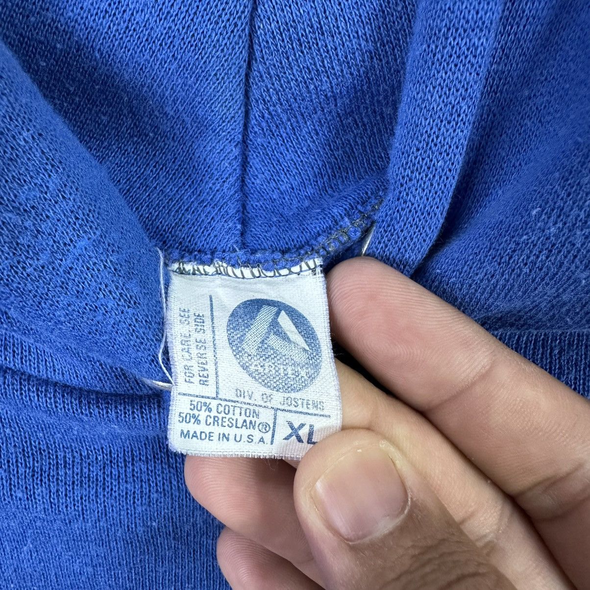 Vintage Vintage UCLA Hoodie USA Made XL Blue Sweatshirt Artex Size US XL / EU 56 / 4 - 3 Thumbnail