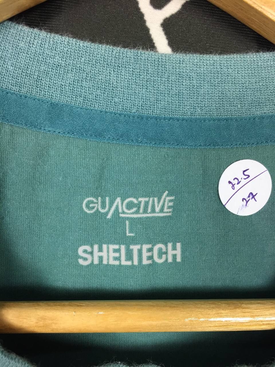 GU × Japanese Brand GU Active Sheltech Crew Neck Plain Pocket Tee Size US L / EU 52-54 / 3 - 13 Thumbnail