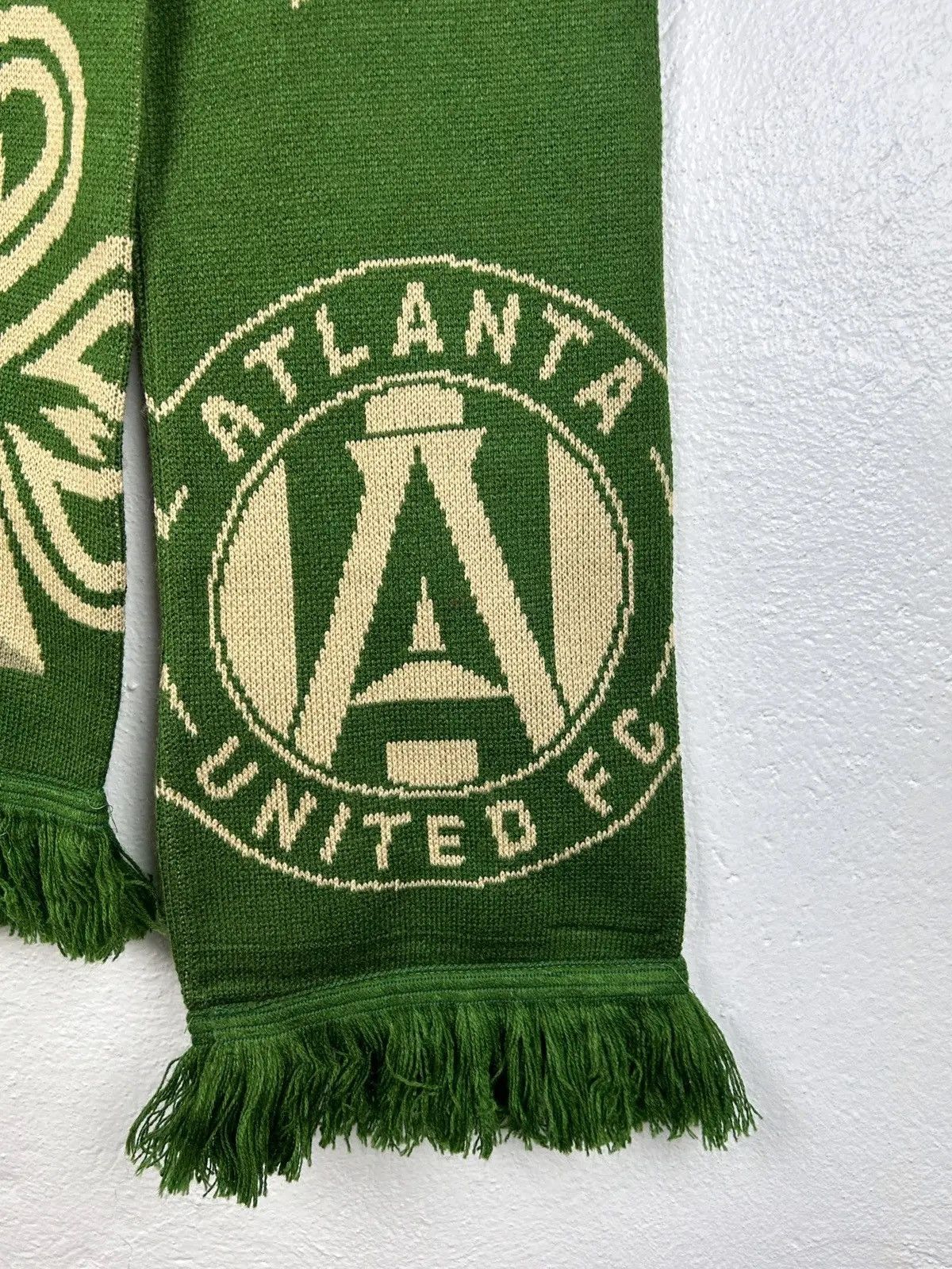 Vintage Atlanta United FC 17 Ruffneck Fanwear Scarf Muffler Size ONE SIZE - 5 Thumbnail