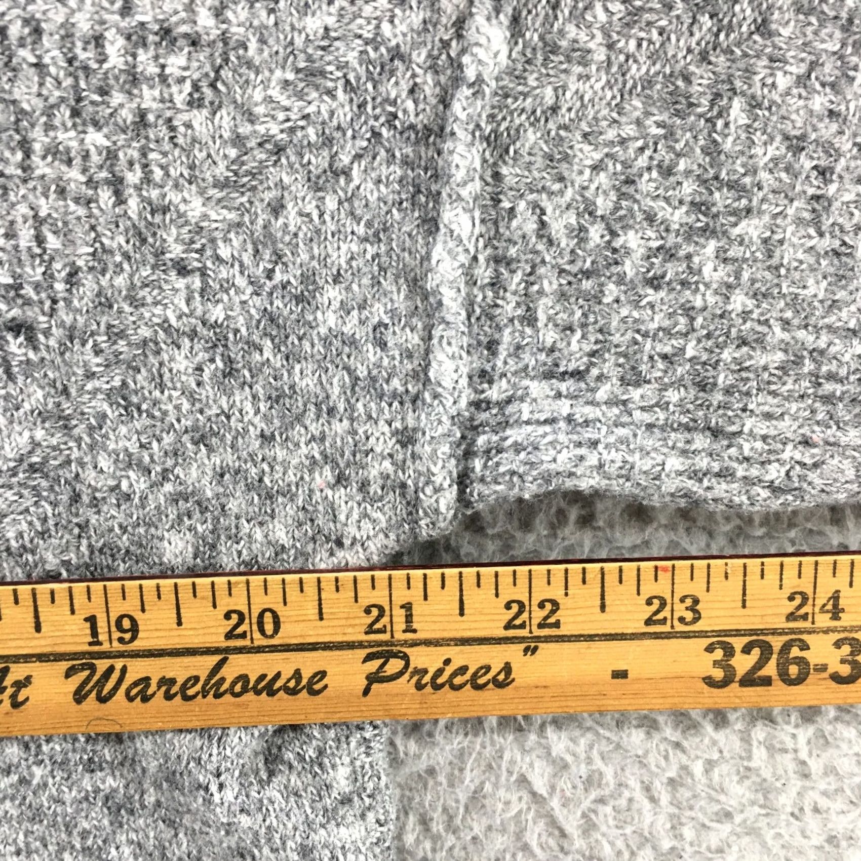Calvin Klein Calvin Klein Sweater Pullover Womens L Gray Long Sleeve Casual Round Neck Knit Size L / US 10 / IT 46 - 6 Thumbnail