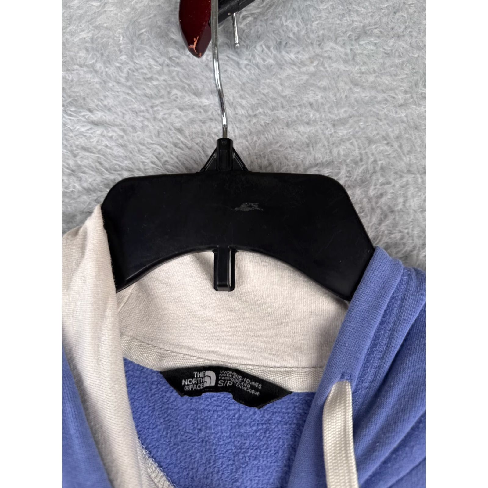 The North Face The North Face Hoodie Womens S Purple Logo Cotton Blend Long Sleeve Pullover Crew Neck Hooded Shirt? Size S / US 4 / IT 40 - 7 Thumbnail