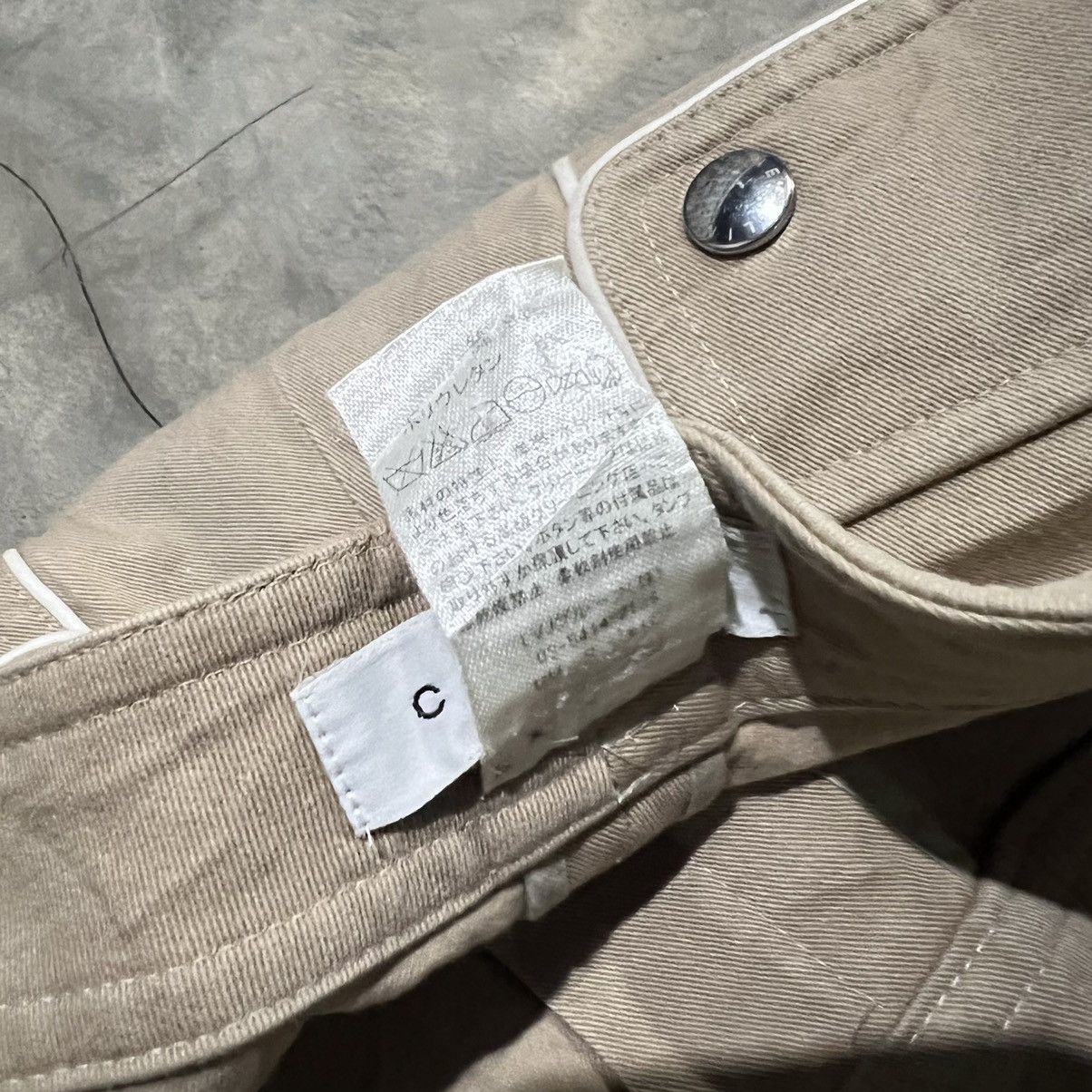 Celine Celine Fatigue Bottom Leg Zip Pants Size US 33 - 11 Thumbnail