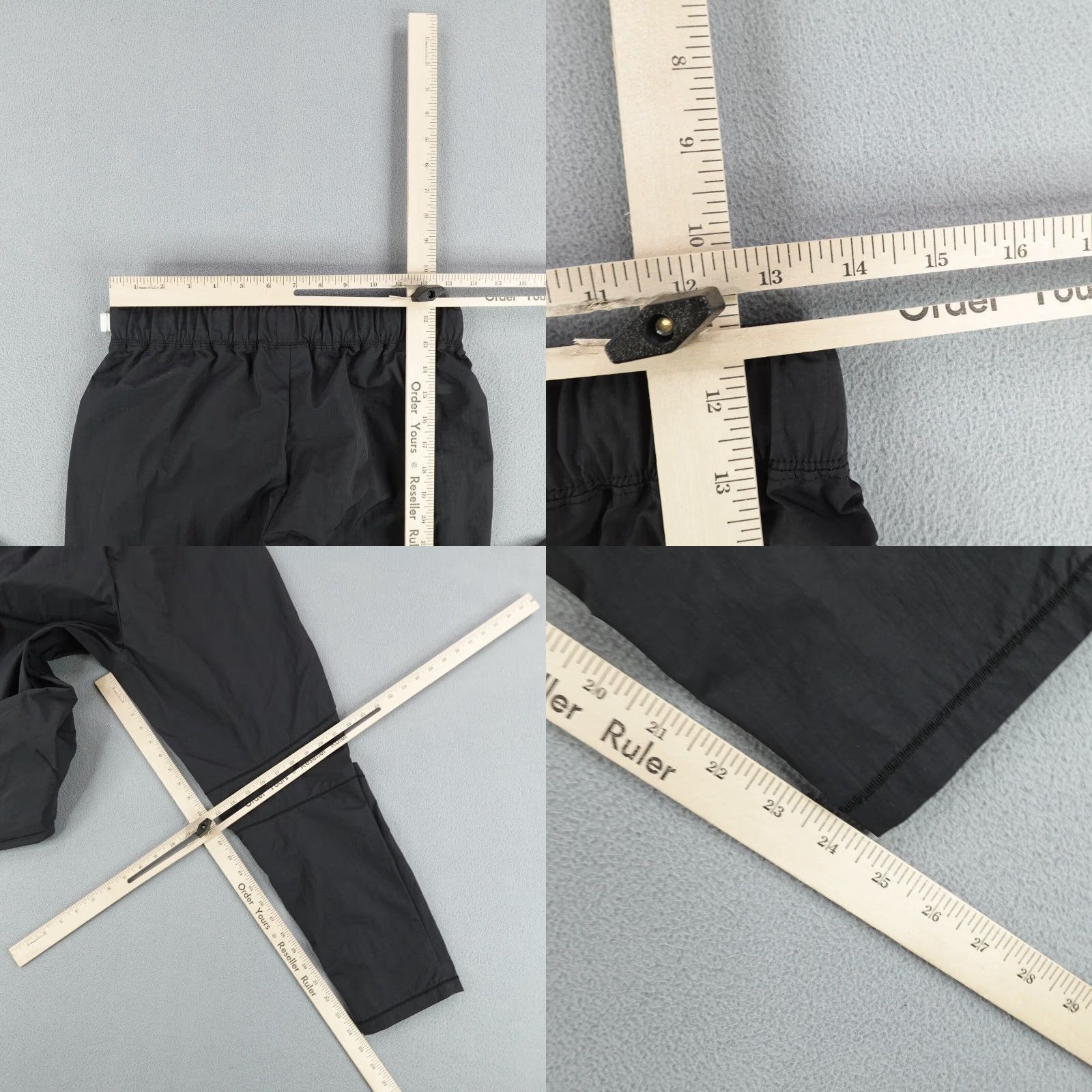 Nike Nike Pants Womens Small Black Tech Pack Woven Tapered Joggers Size 28" / US 6 / IT 42 - 8 Thumbnail