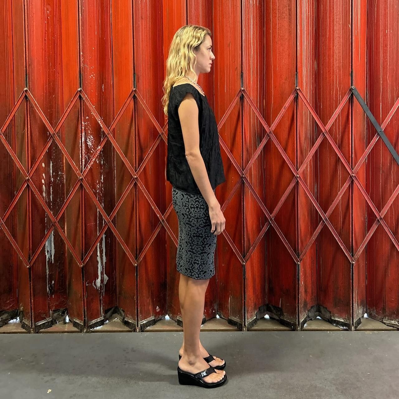 Gucci Gucci Jacquard Knit Snake Print Skirt Tom Ford era cost Size 27" / US 4 / IT 40 - 2 Thumbnail