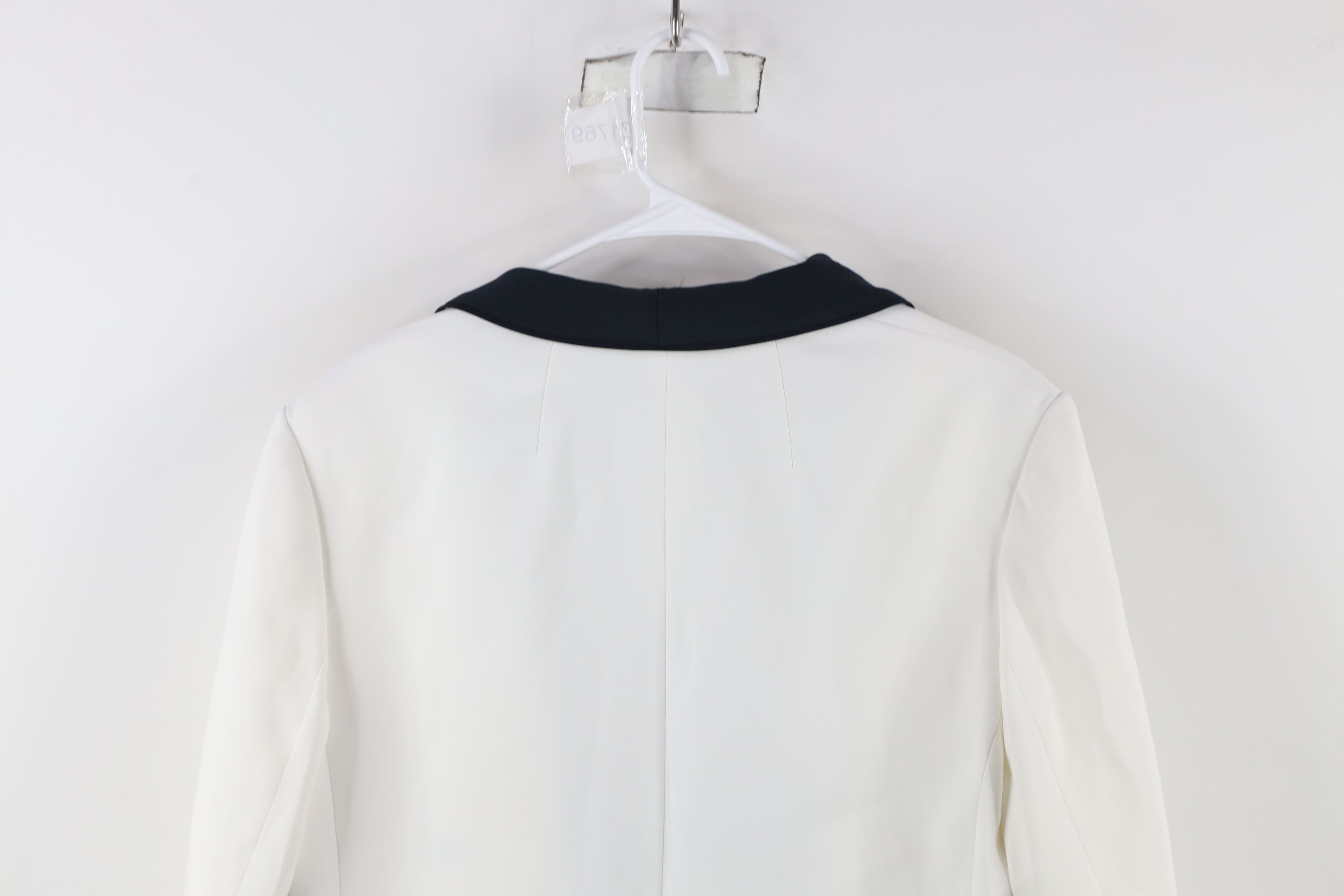 Equipment × Vintage New Equipment Femme Depuis One Button Blazer Jacket White Size XL / US 12-14 / IT 48-50 - 15 Thumbnail