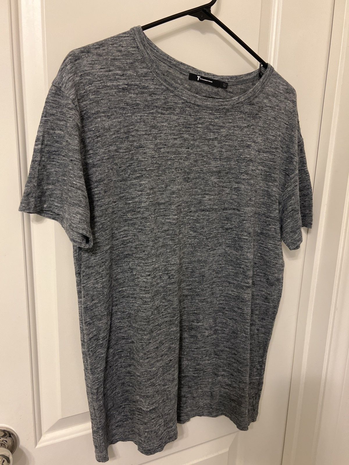 Alexander Wang × T by Alexander Wang T by Alexander Wang sz Small Linen Crewneck Tee Size US S / EU 44-46 / 1 - 2 Thumbnail