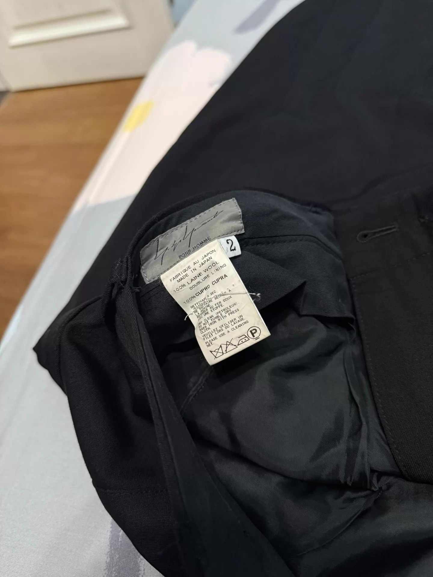 Yohji Yamamoto Yohji Yamamoto Men's Chinos 42" Waist 95cm Length Near New Size US 32 / EU 48 - 4 Thumbnail