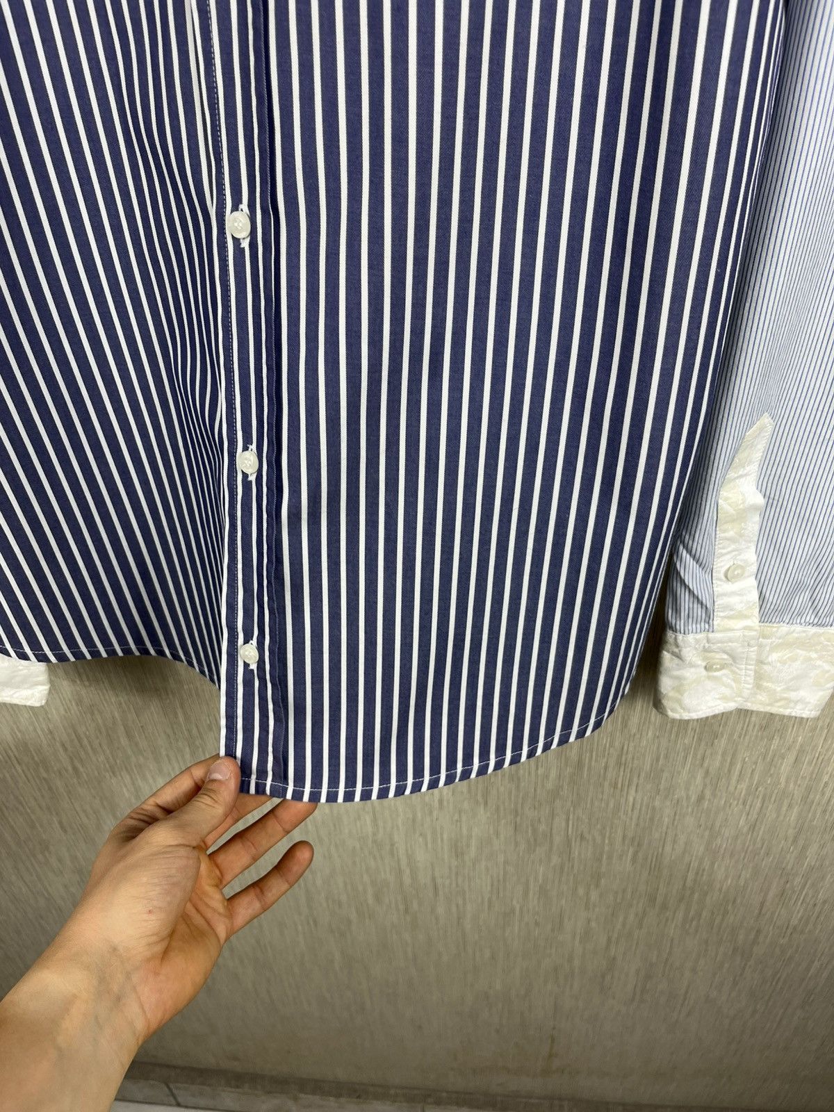 Roberto Cavalli Vintage Roberto Just Cavalli luxury baroque striped shirt Size US S / EU 44-46 / 1 - 15 Thumbnail
