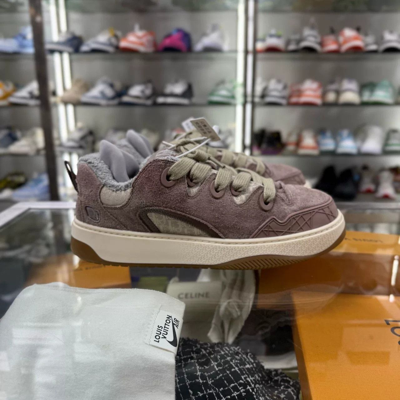 Dior ERL x DIOR Suede Shoes Size US 8.5 / EU 41-42 - 2 Thumbnail