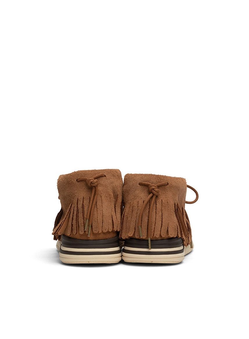 Visvim Visvim FBT Shaman Folk Beaded Sneakers - Light Brown Suede Size US 10 / EU 43 - 3 Thumbnail