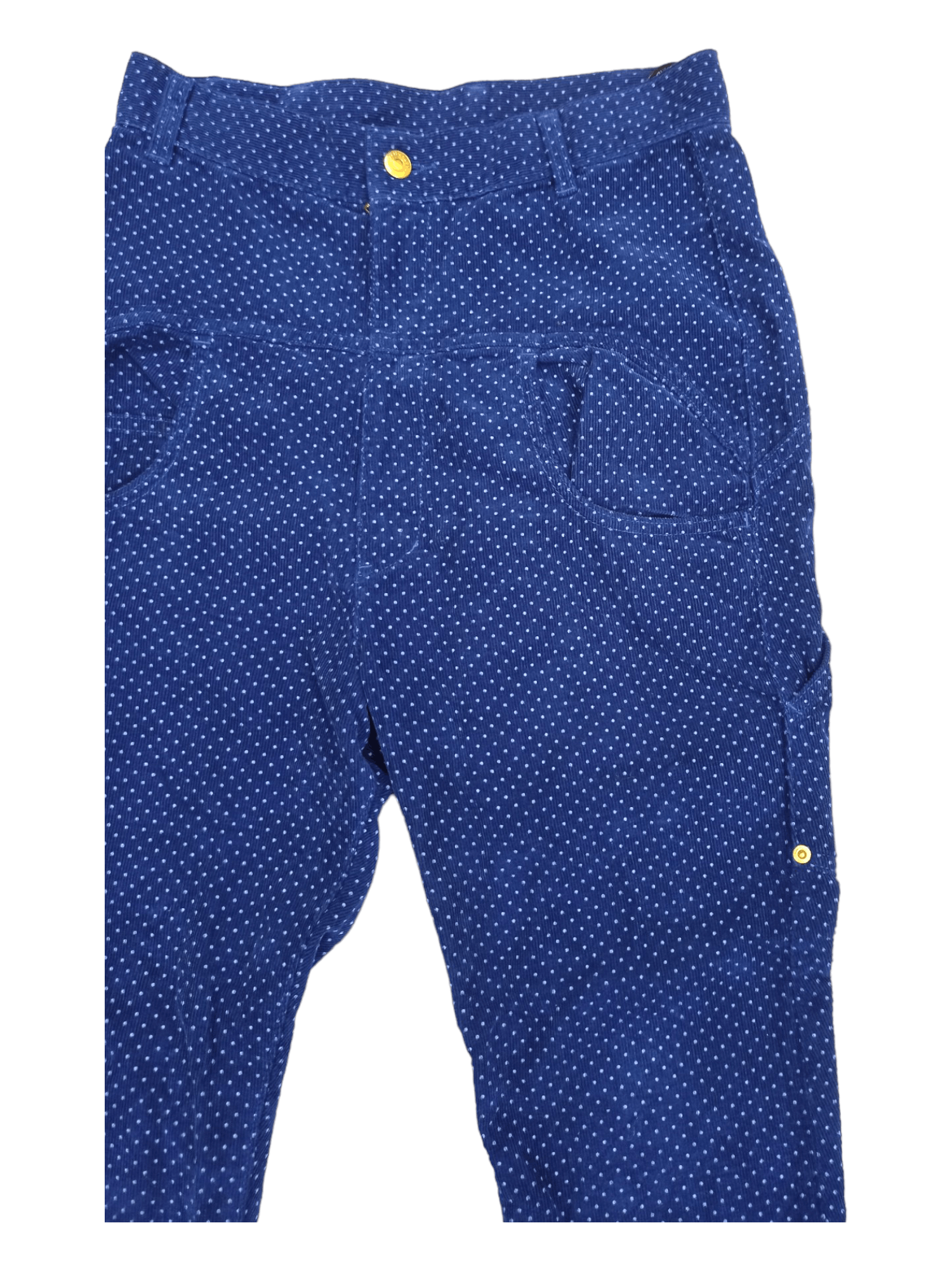 Issey Miyake Mercibeaucoup By Issey Miyake Polkadot Corduroy Pants Size US 28 / EU 44 - 6 Thumbnail