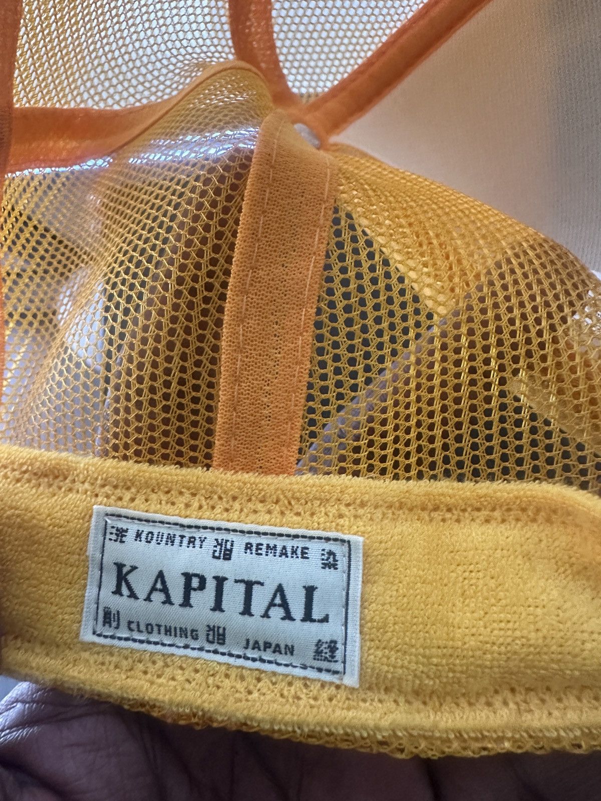 Kapital Kountry Kapital LifeKAPRiccio Trucker cap Size ONE SIZE - 5 Thumbnail