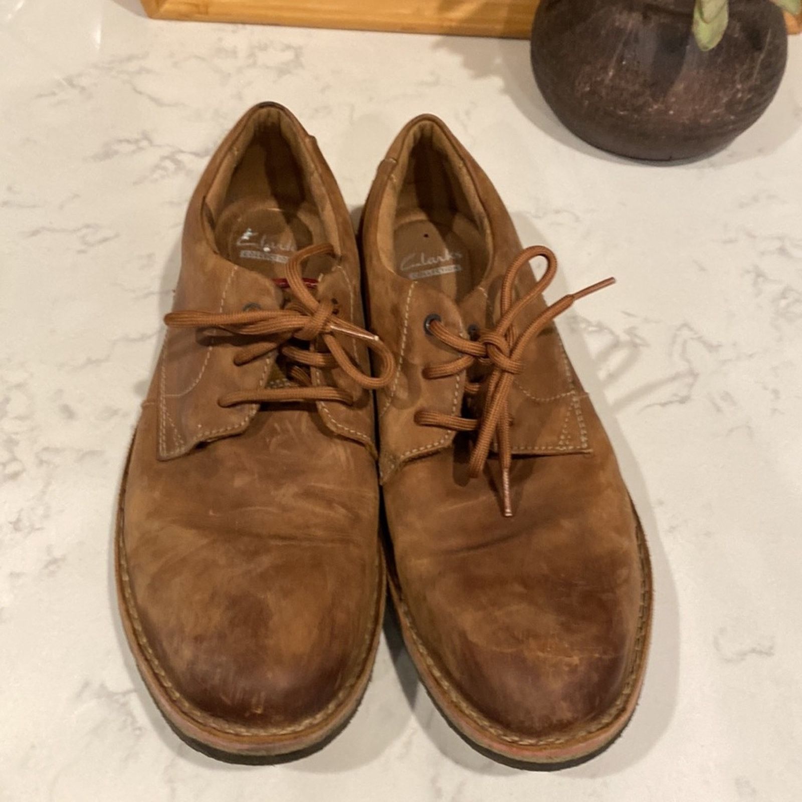 Clarks Clarks Collection Edgewick Plain Oxford Comfort leather 13 Size US 13 / EU 46 - 3 Thumbnail