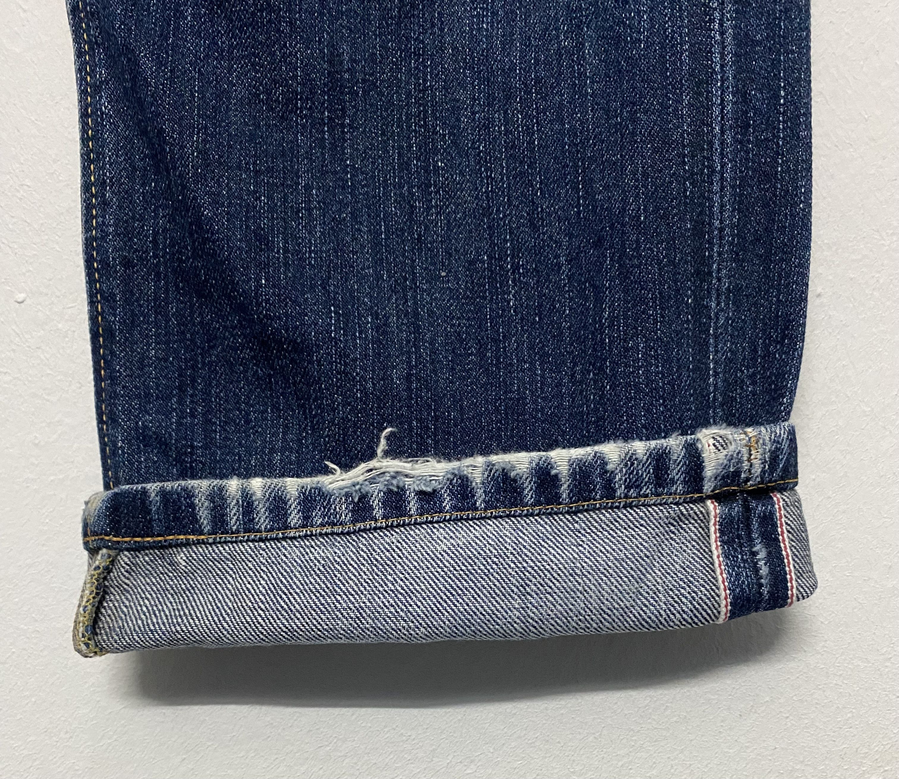 Edwin Vintage EDWIN 505zxx Selvedge Denim Jeans (Japan Made) Size US 32 / EU 48 - 9 Thumbnail