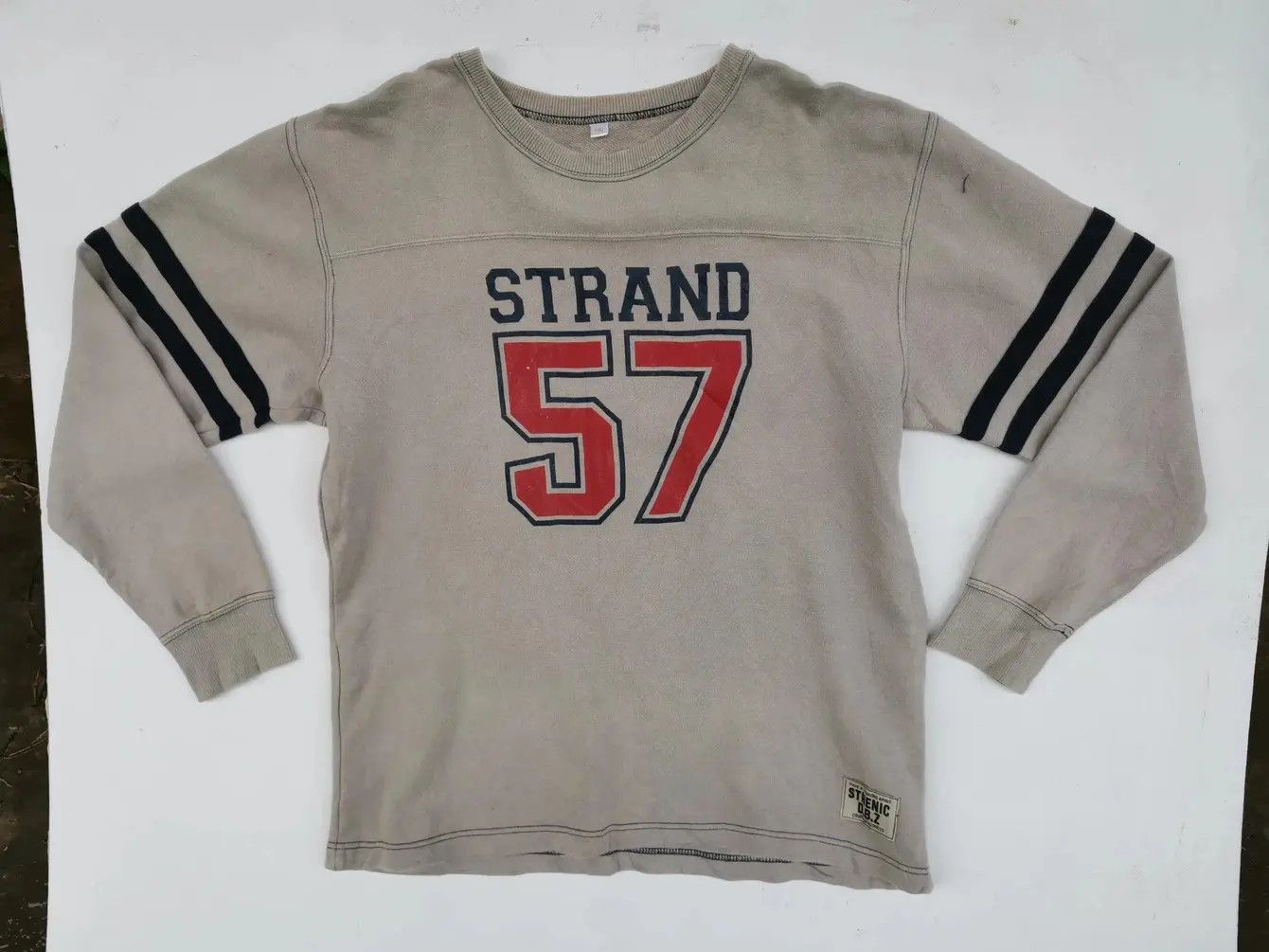 Japanese Brand Rare!!! Strand 57 Big Logo Sweatshirt Size US M / EU 48-50 / 2 - 1 Thumbnail