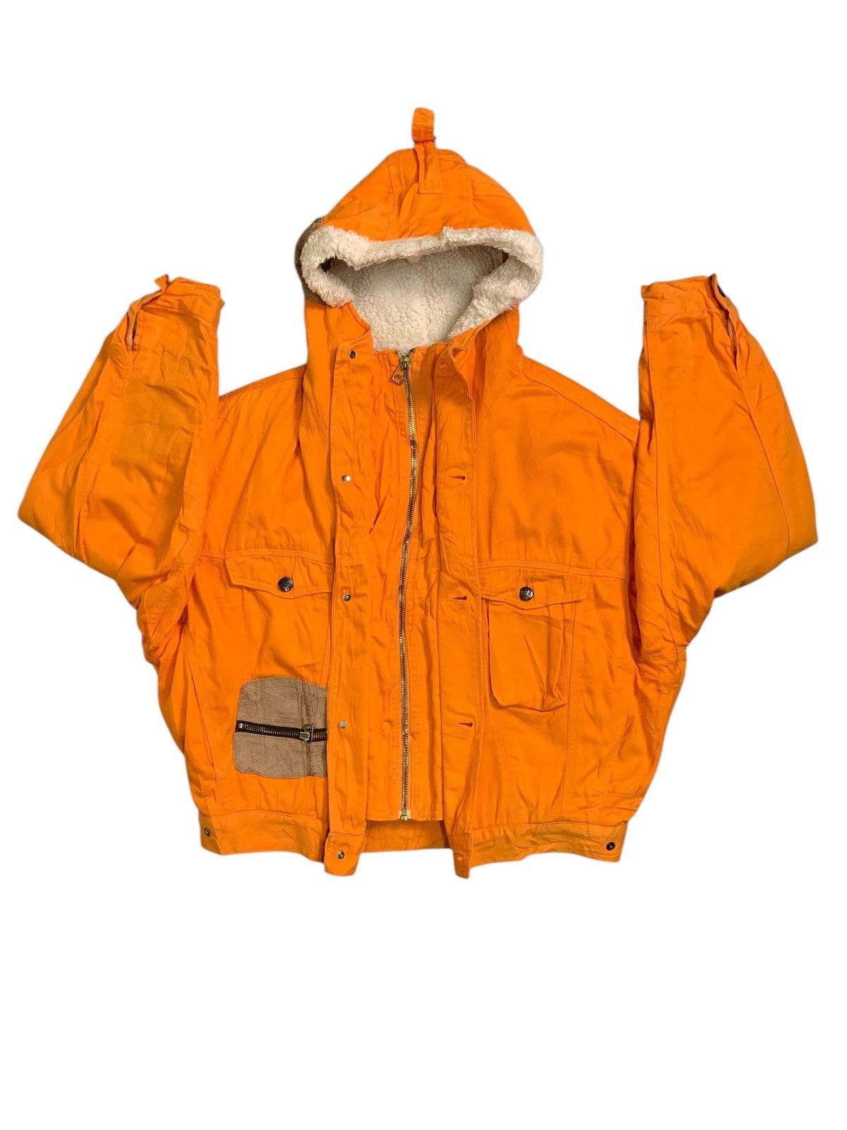Japanese Brand Rare Design Maiden Voyage Special Products Sherpa Jackets Size XL / US 12-14 / IT 48-50 - 3 Thumbnail